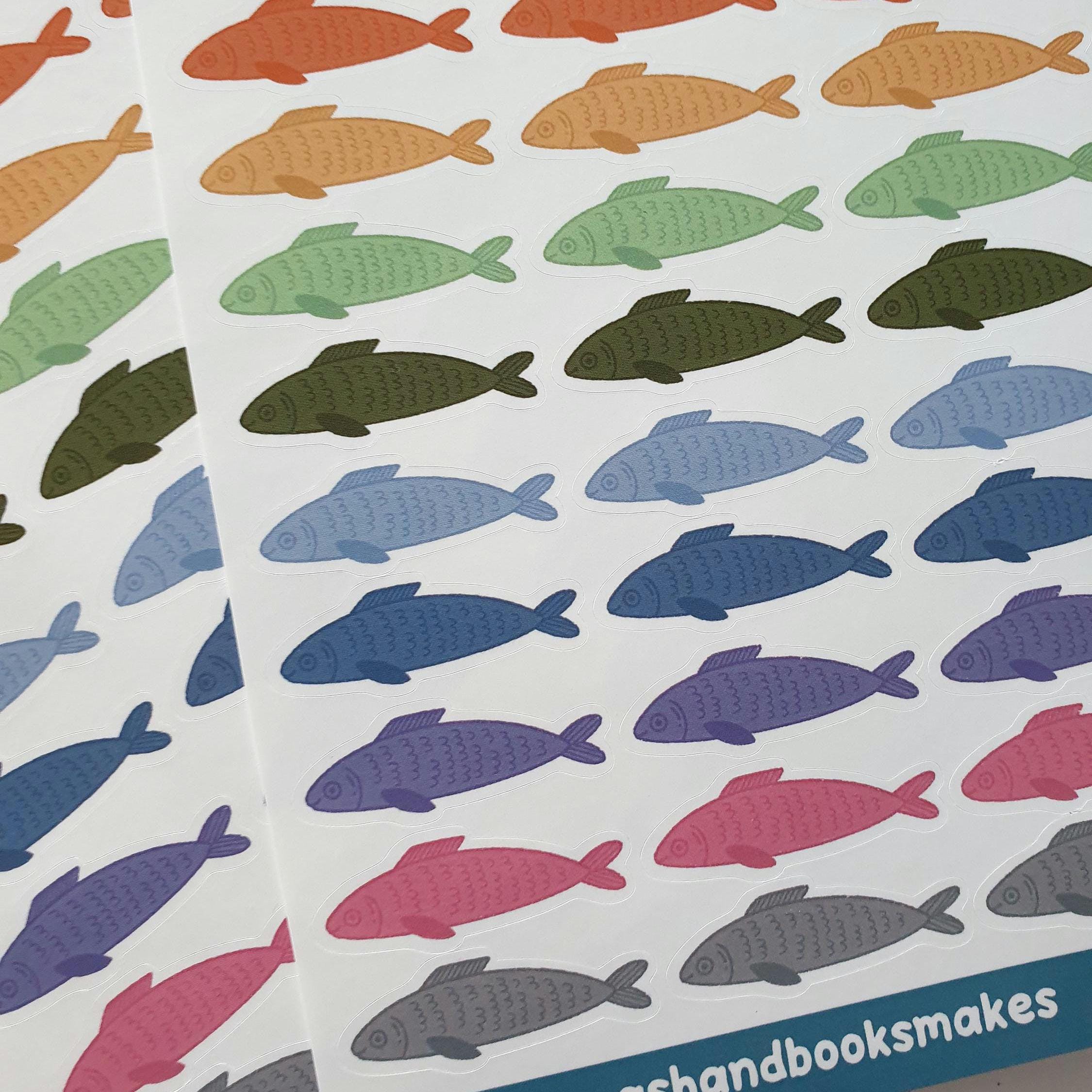 Silly Sardine Sticker Sheet