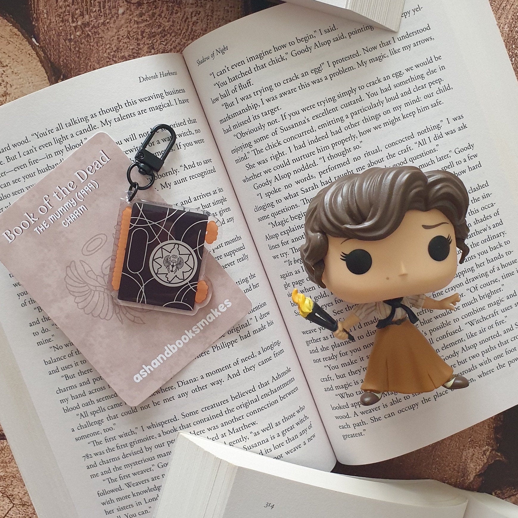 The Mummy (1999) Book of the Dead Keyring