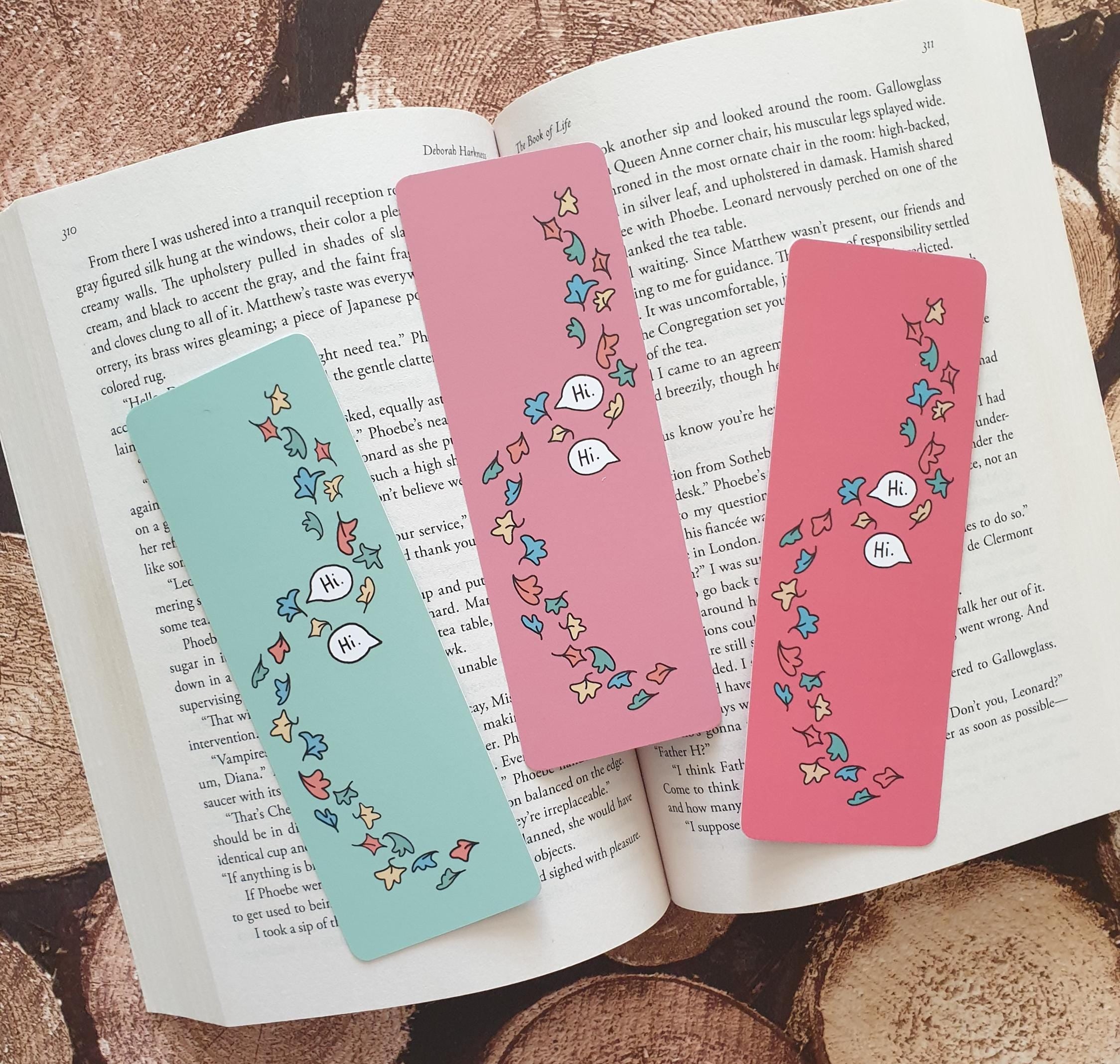 Hi Hi Heartstopper inspired Bookmark