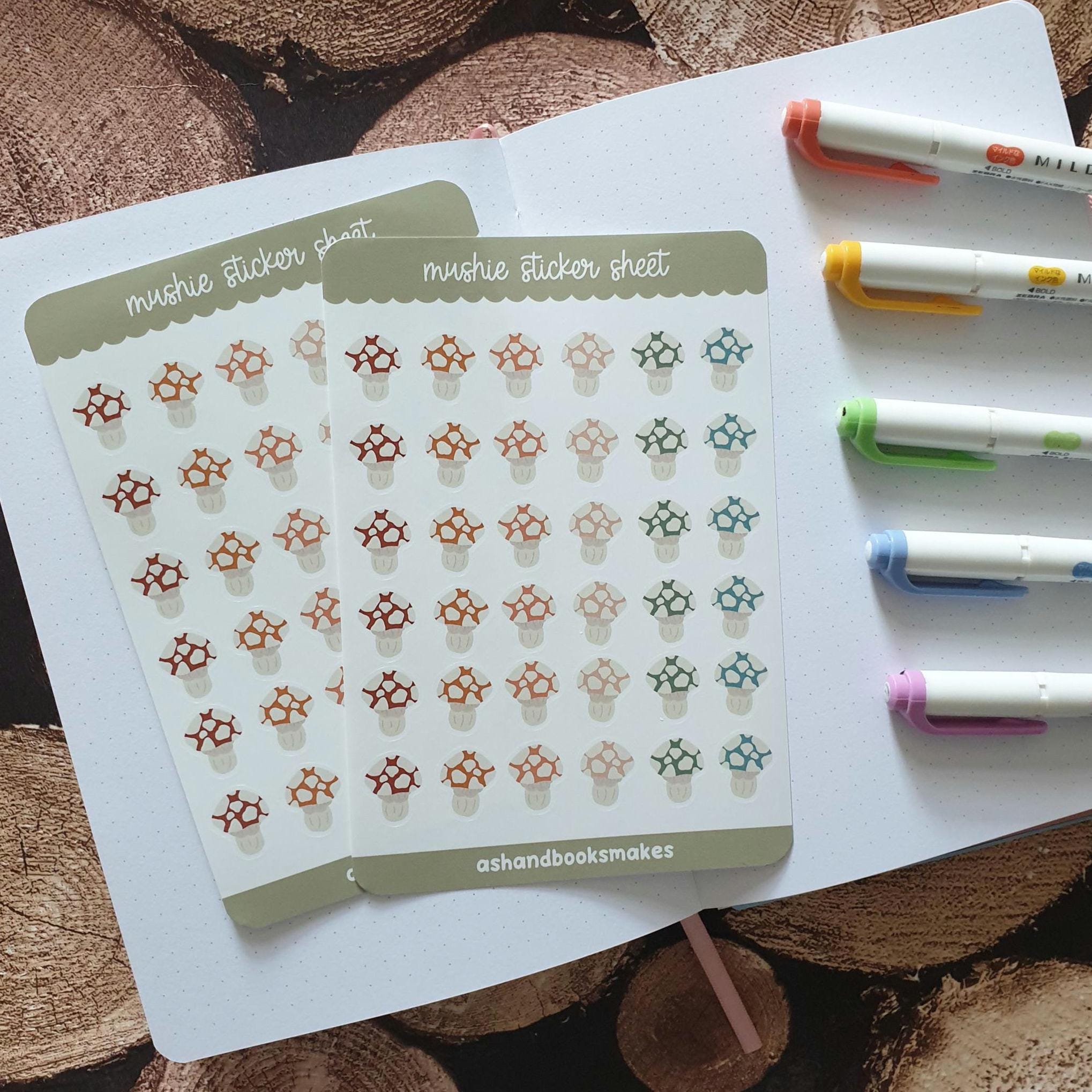 Mushies Sticker Sheet
