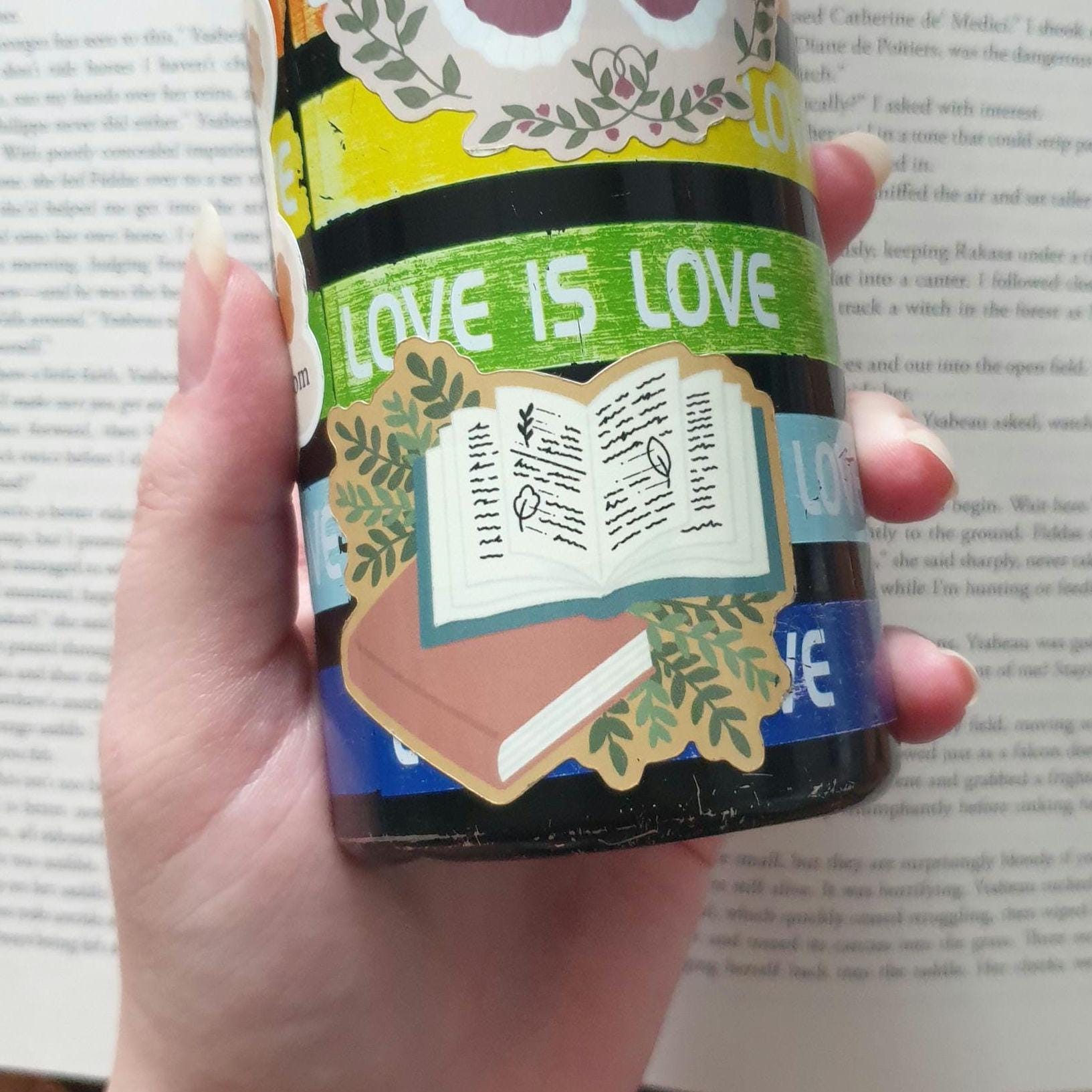 Plant Book Magic Sticker