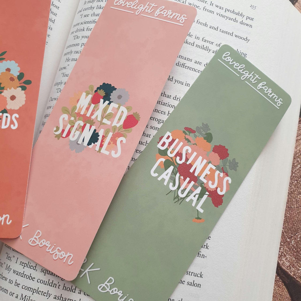 Lovelight Series by BK Borison inspired Bookmarks