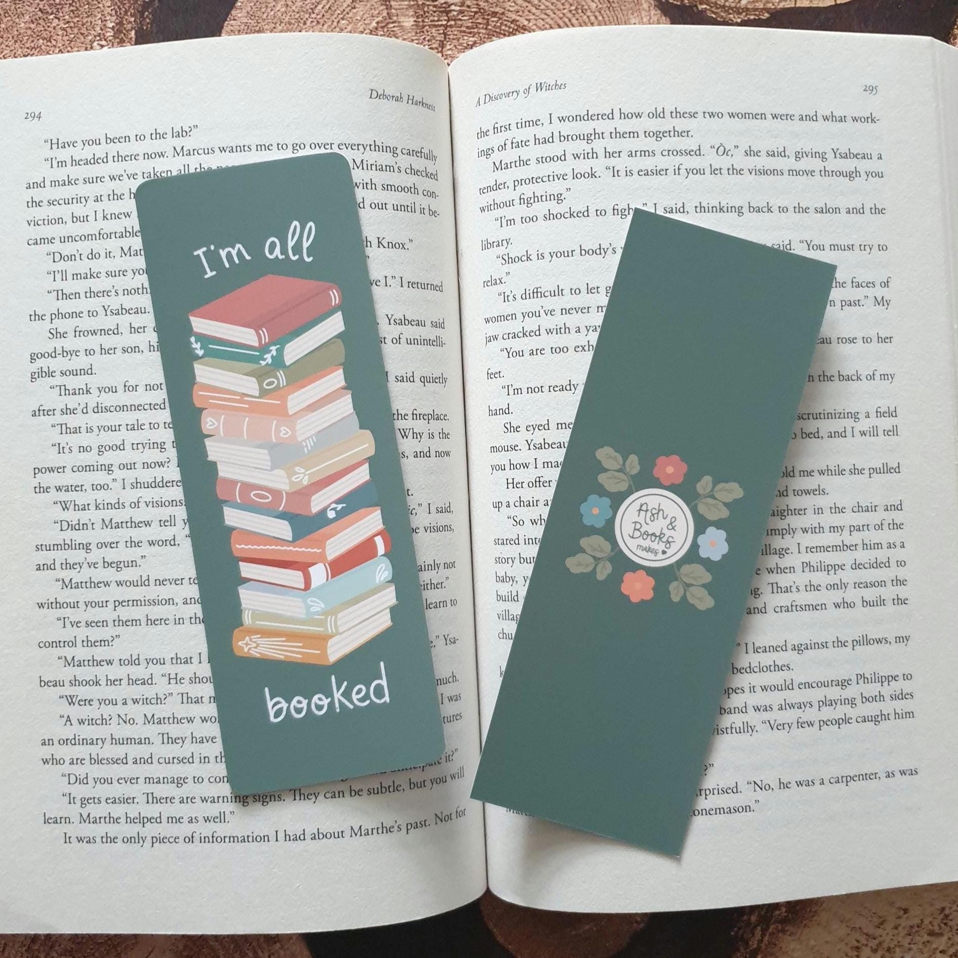 I'm All Booked Bookmark