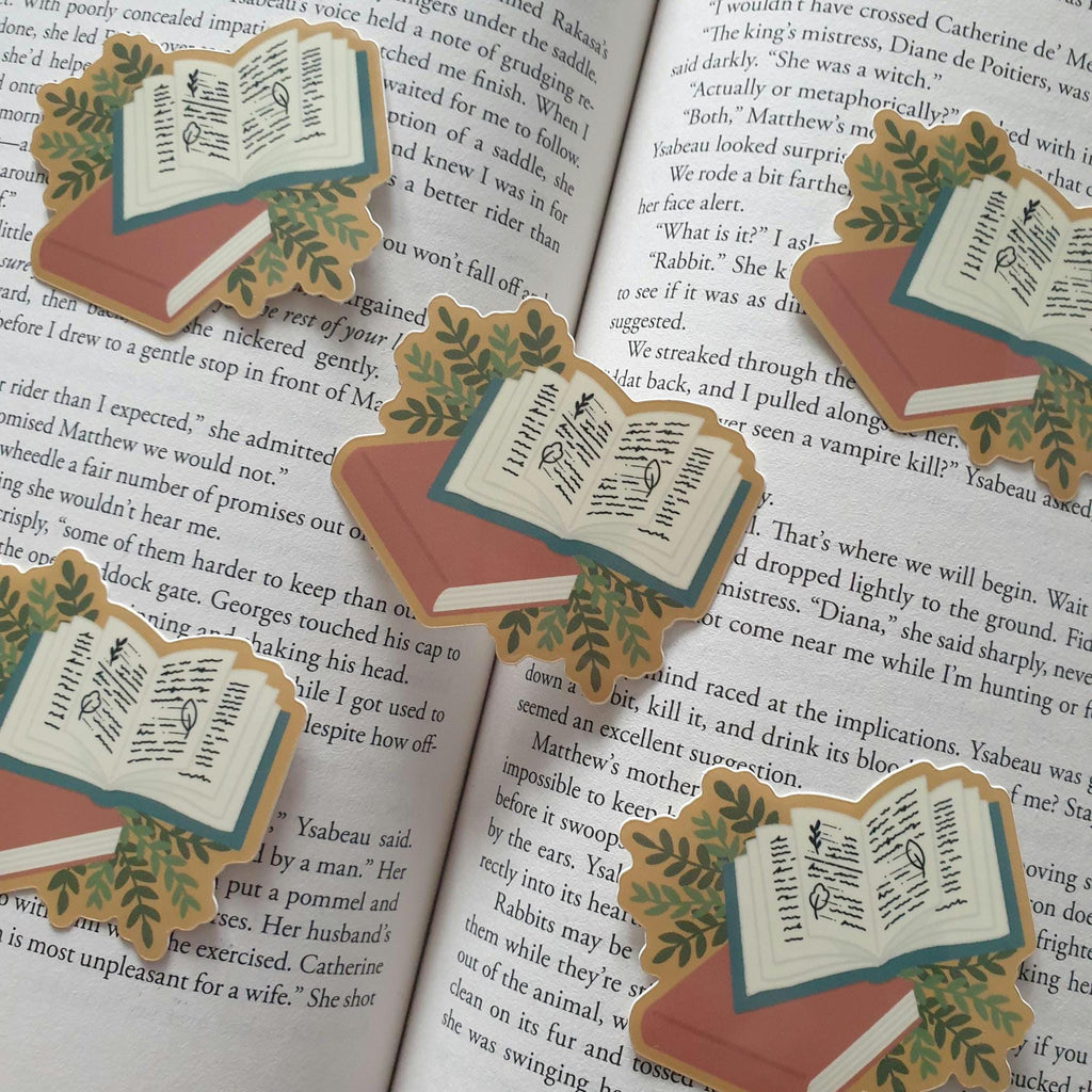 Plant Book Magic Sticker