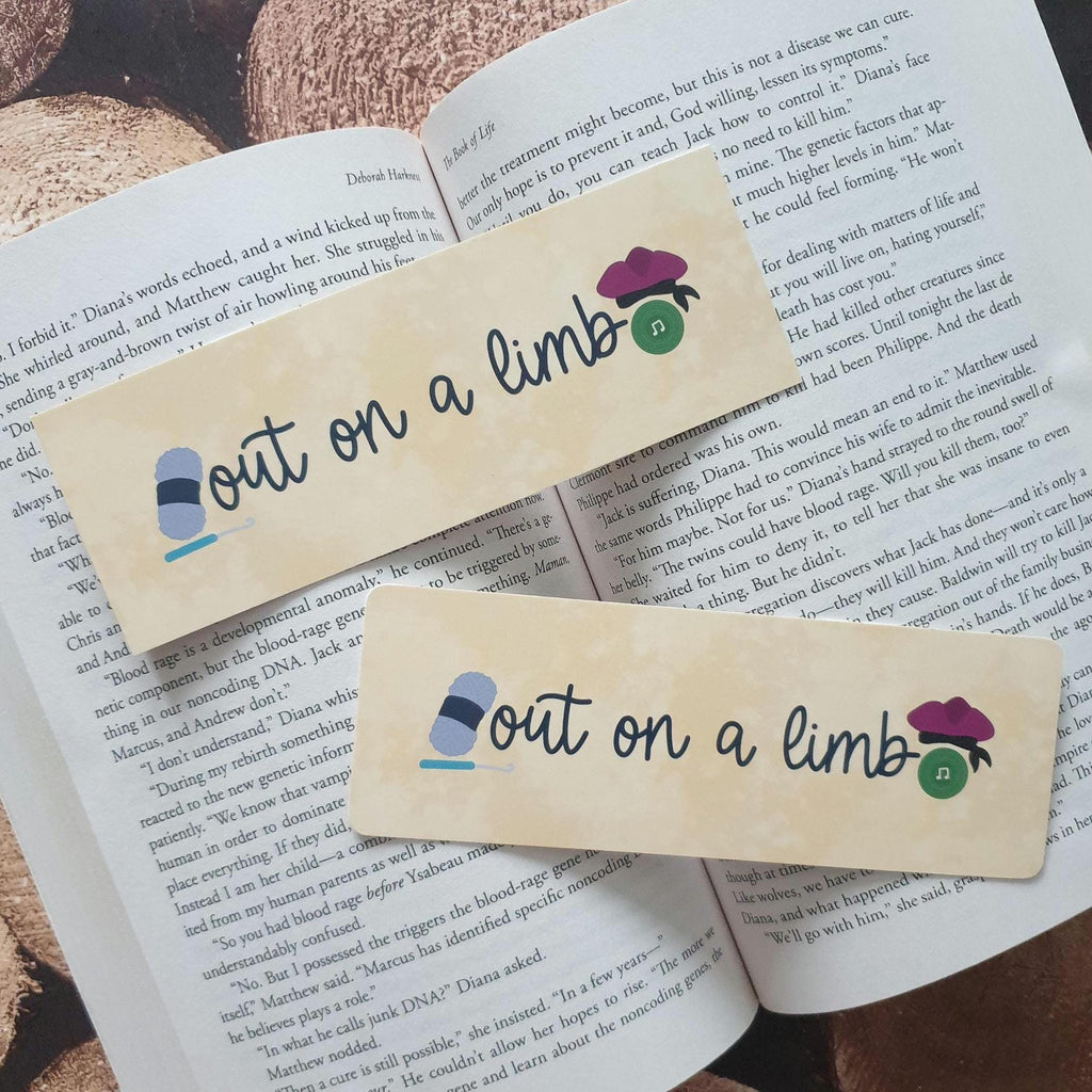 Next of Kin, Next to You, Out on a Limb by Hannah Bonam-Young inspired Bookmarks