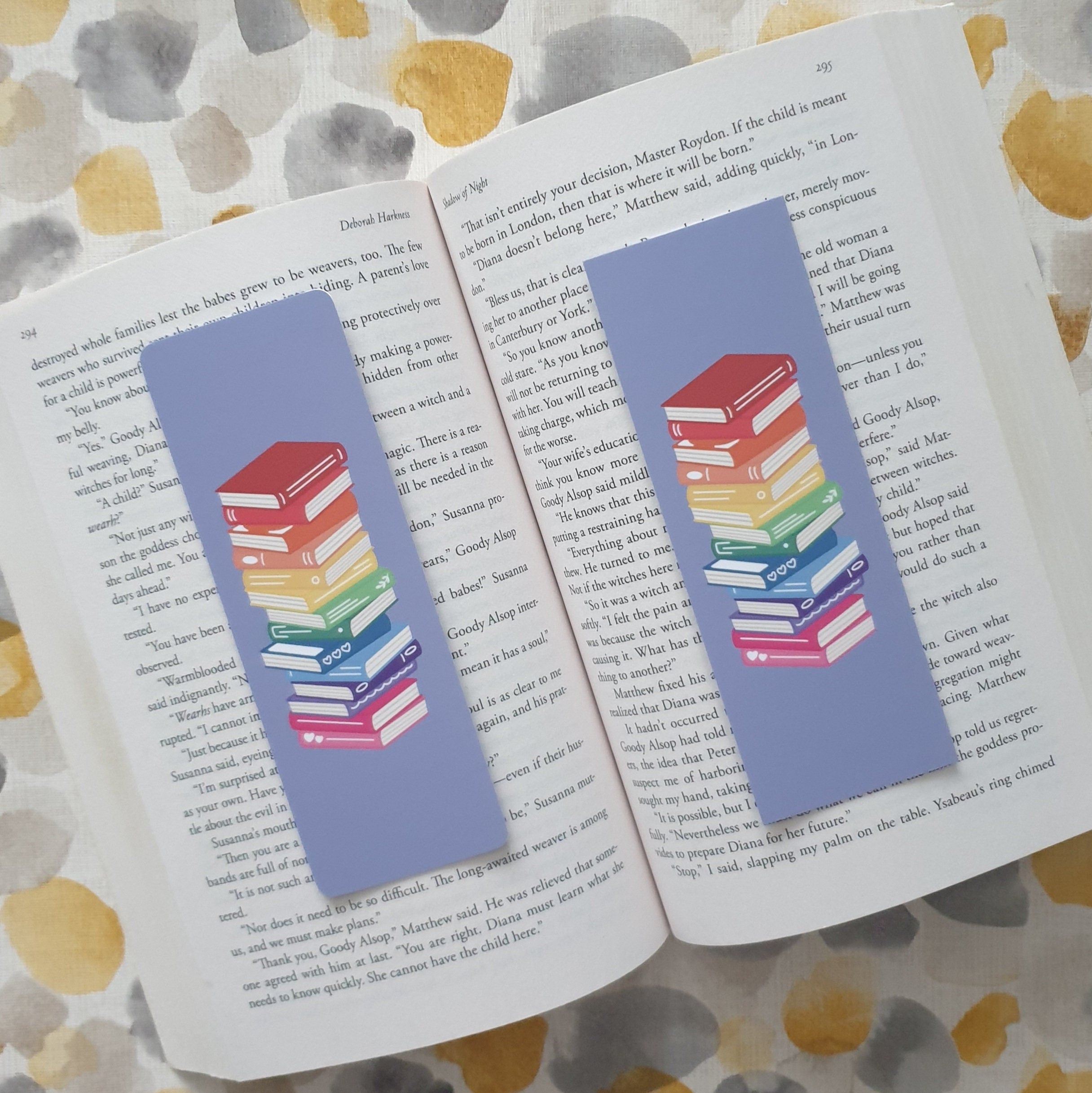 Rainbow Stack Bookmark