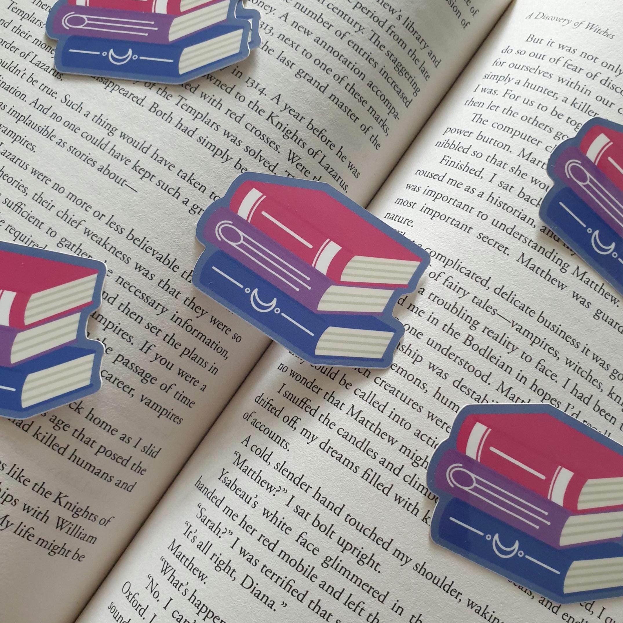 Subtle Pride Flag Bookstack Sticker