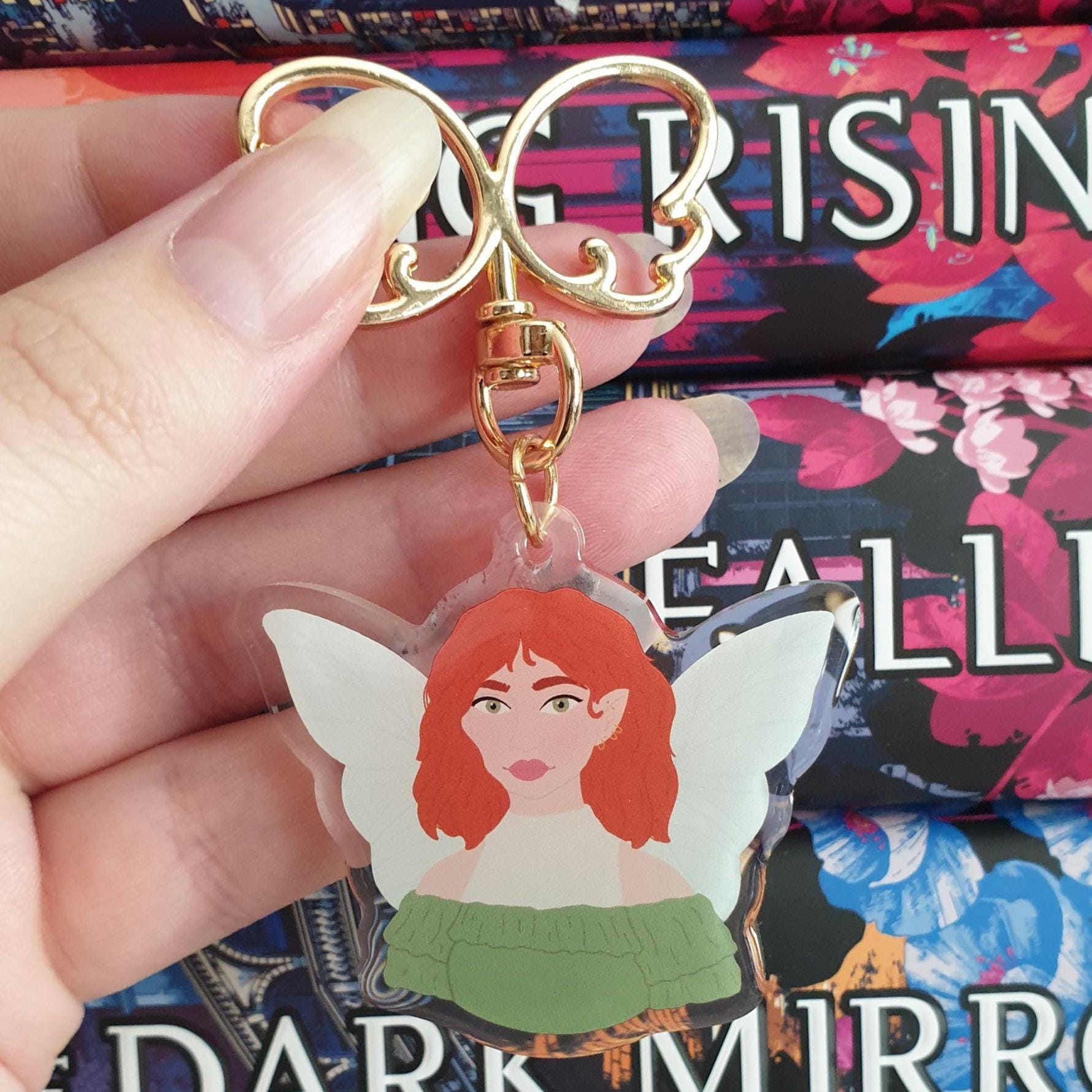 Flora the Fairy Acrylic Keyring