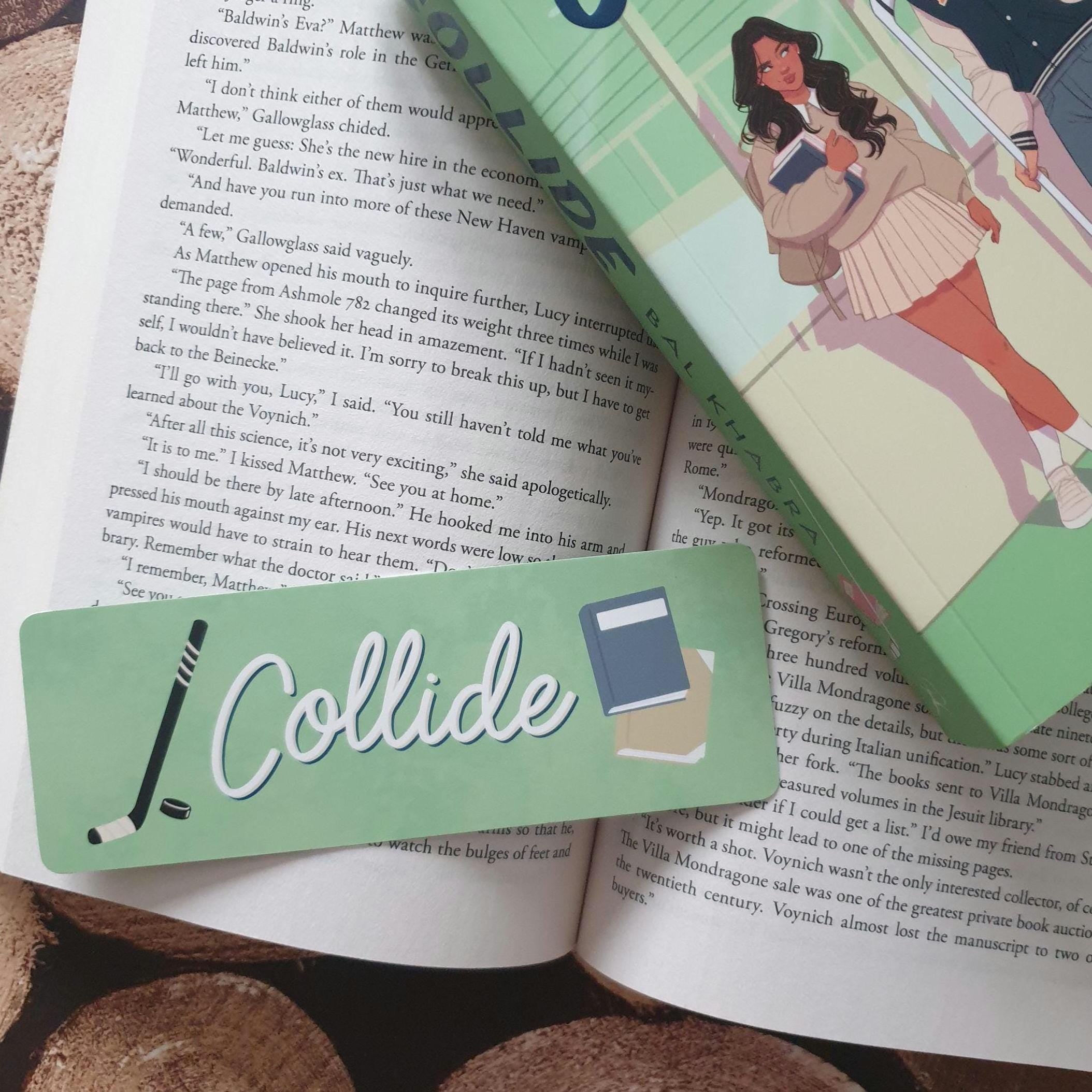Collide inspired Bookmark