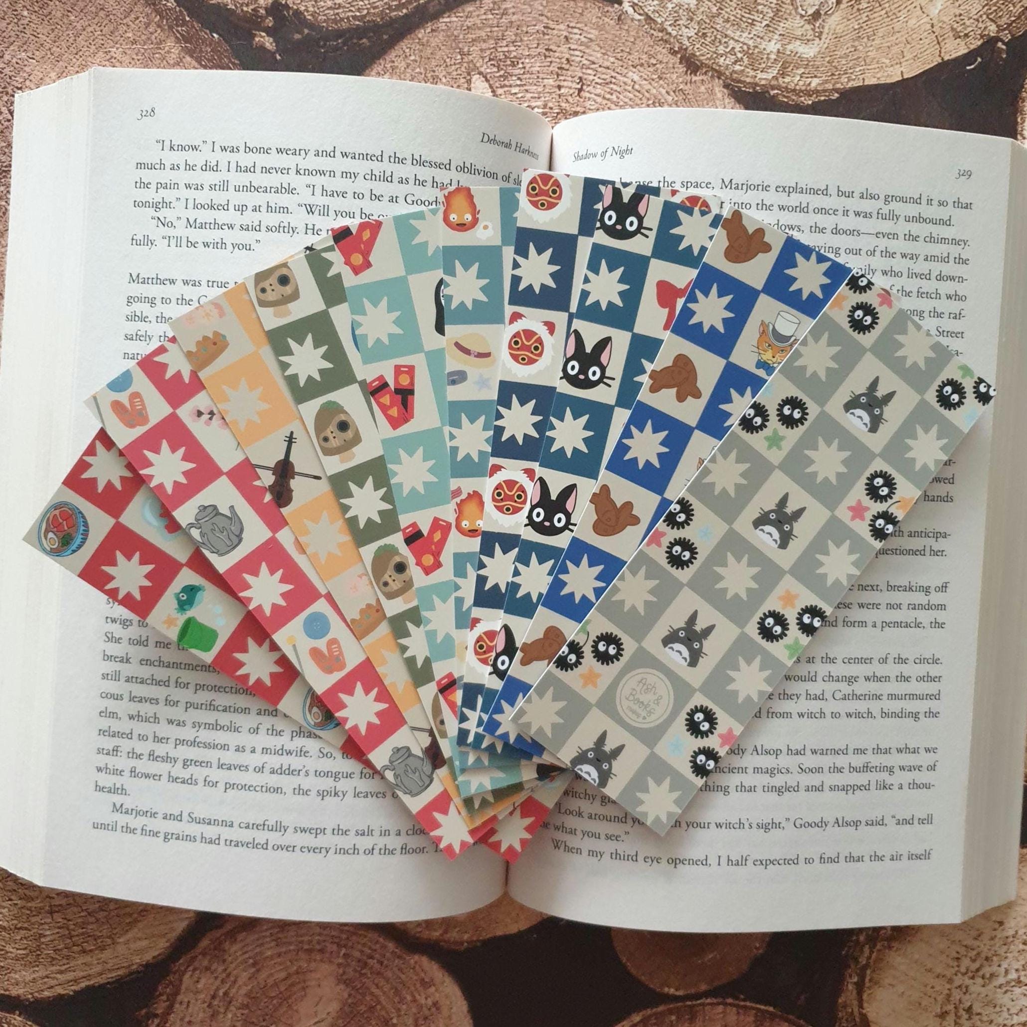 Ghibli inspired Bookmarks