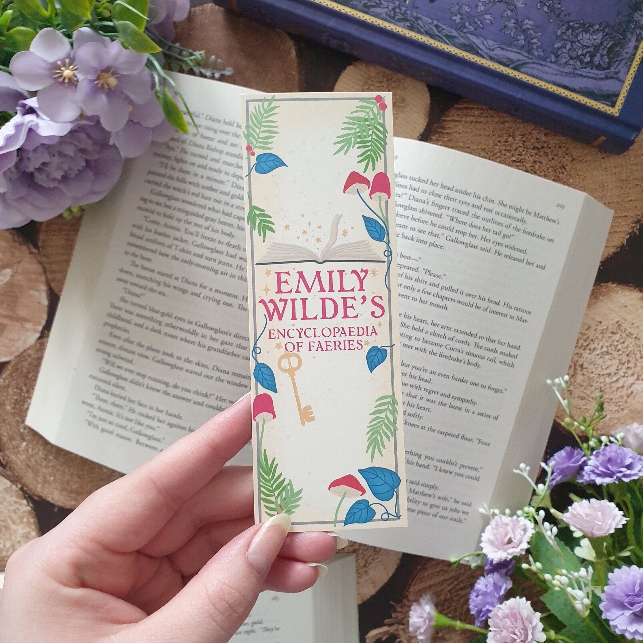 Emily Wilde’s Encyclopaedia of Faeries inspired Bookmark