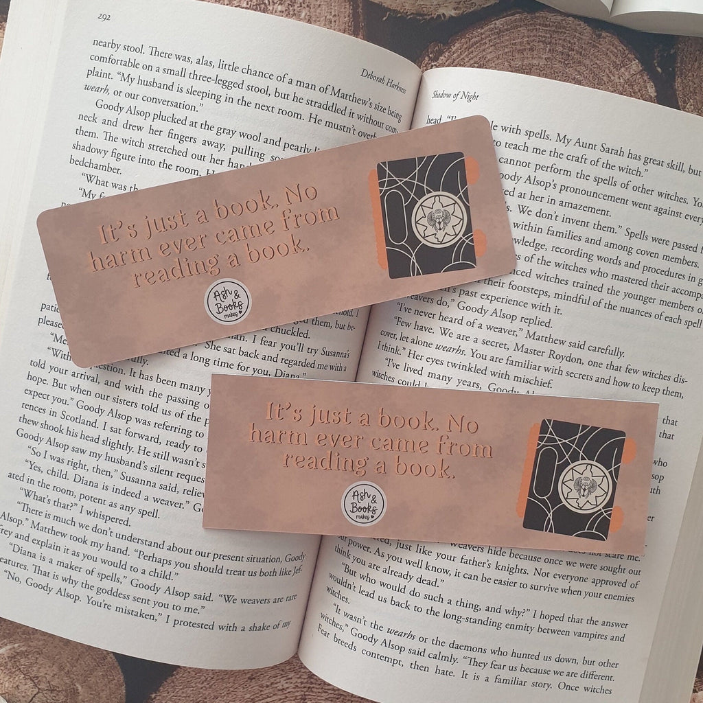 The Mummy(1999) Book of the Dead, “No Harm Ever Came From Reading a Book” Bookmark