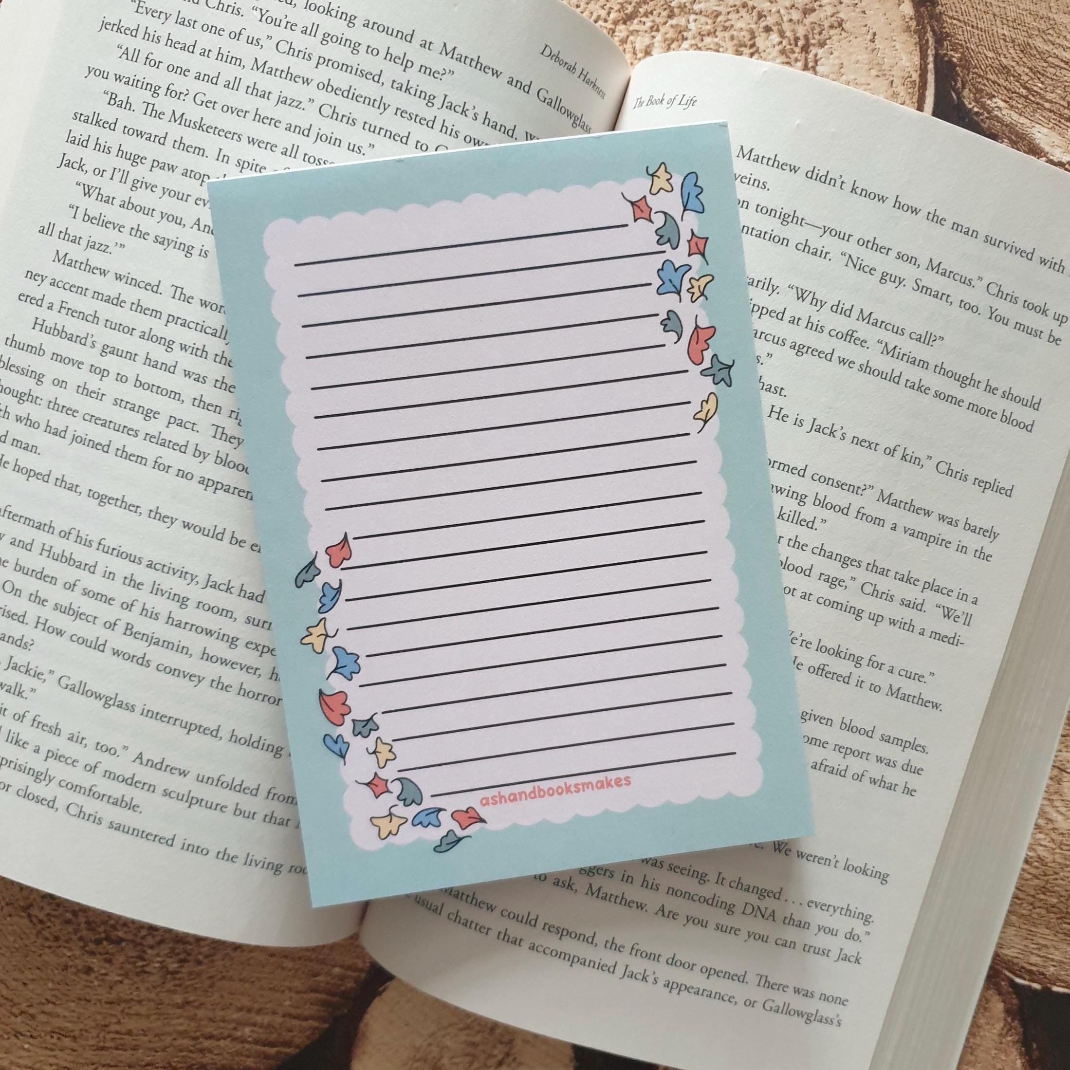 Heartstopper inspired A6 Notepad