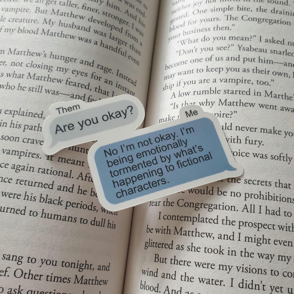 Fictional Character Emotional Torment Sticker