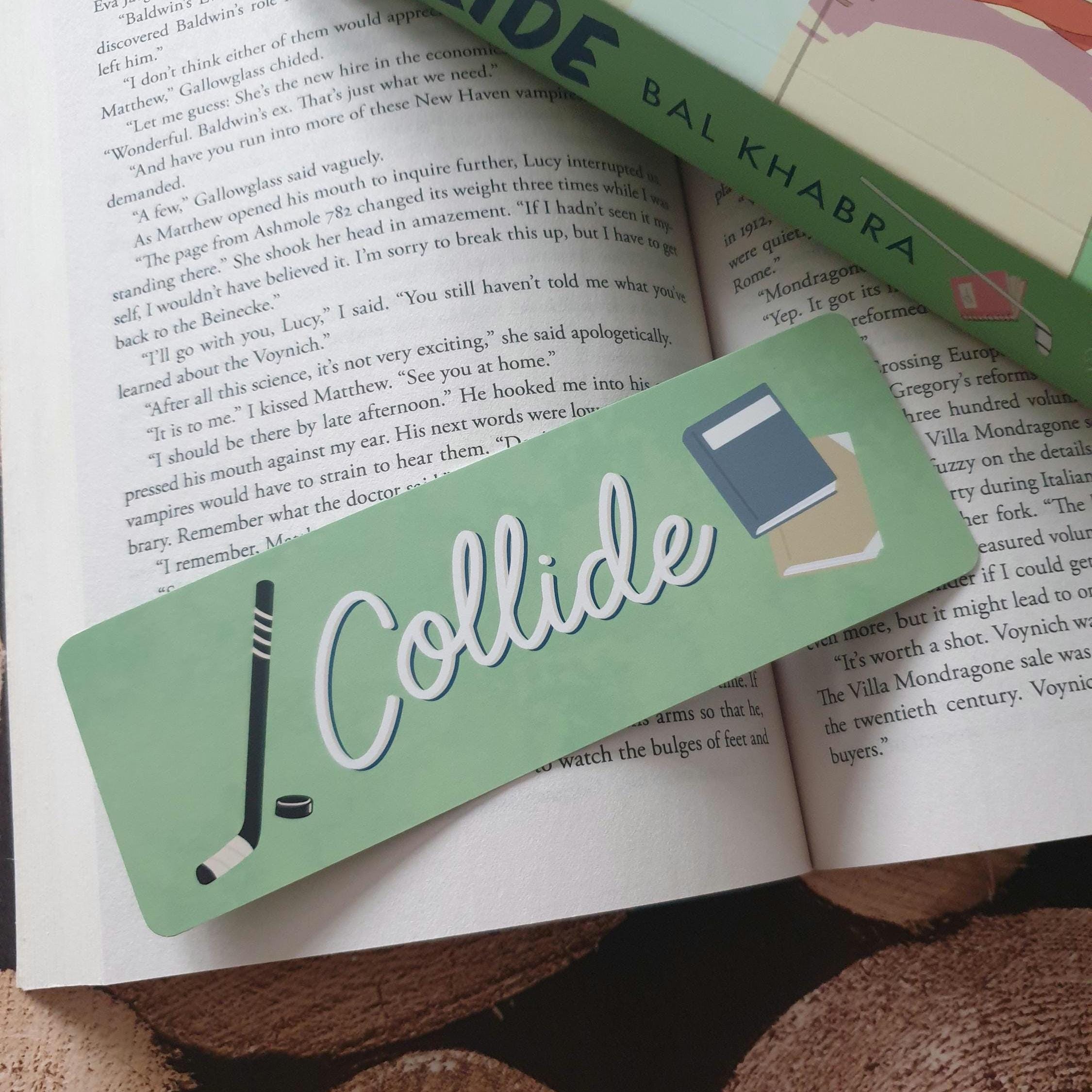 Collide inspired Bookmark
