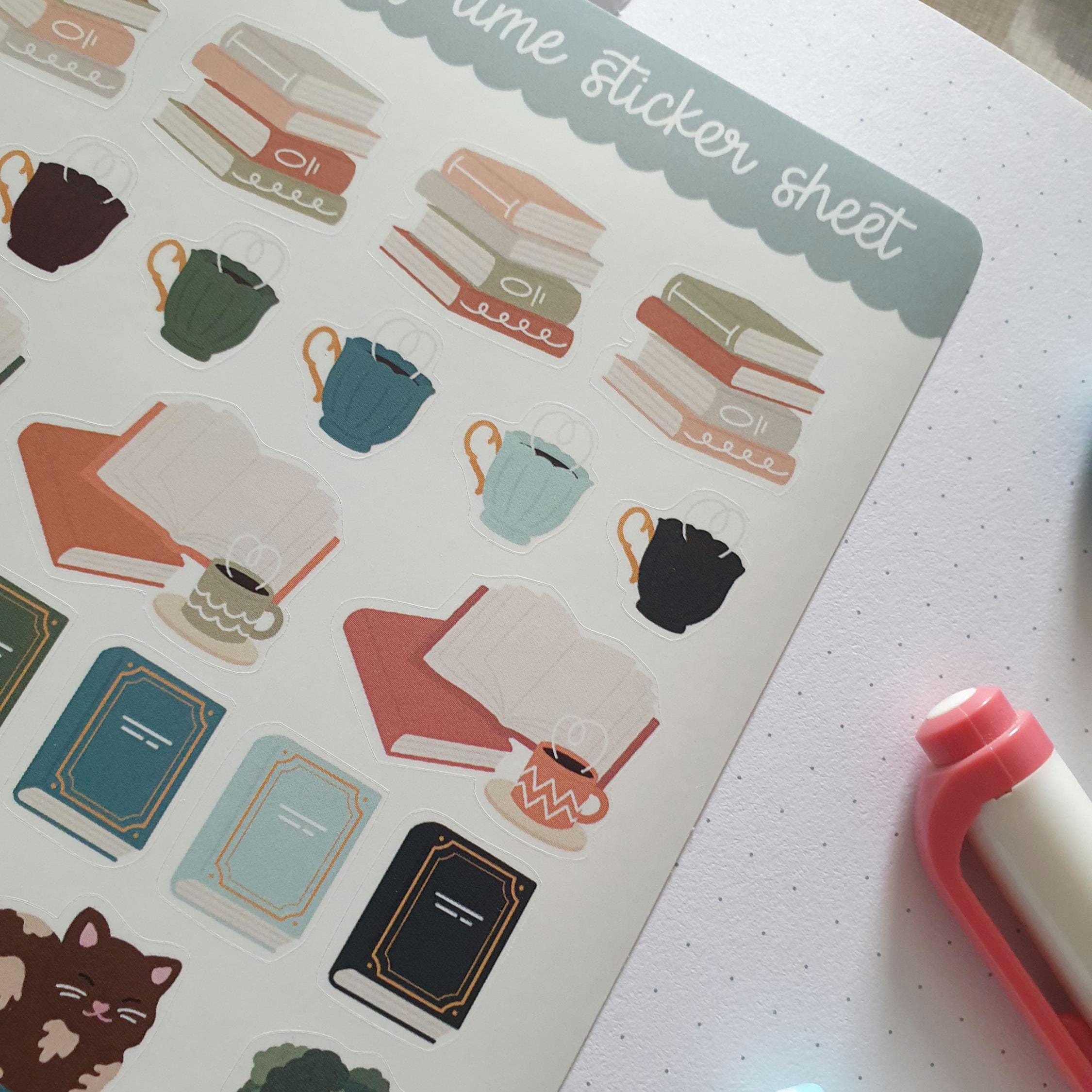 Cosy Reading Time Sticker Sheet