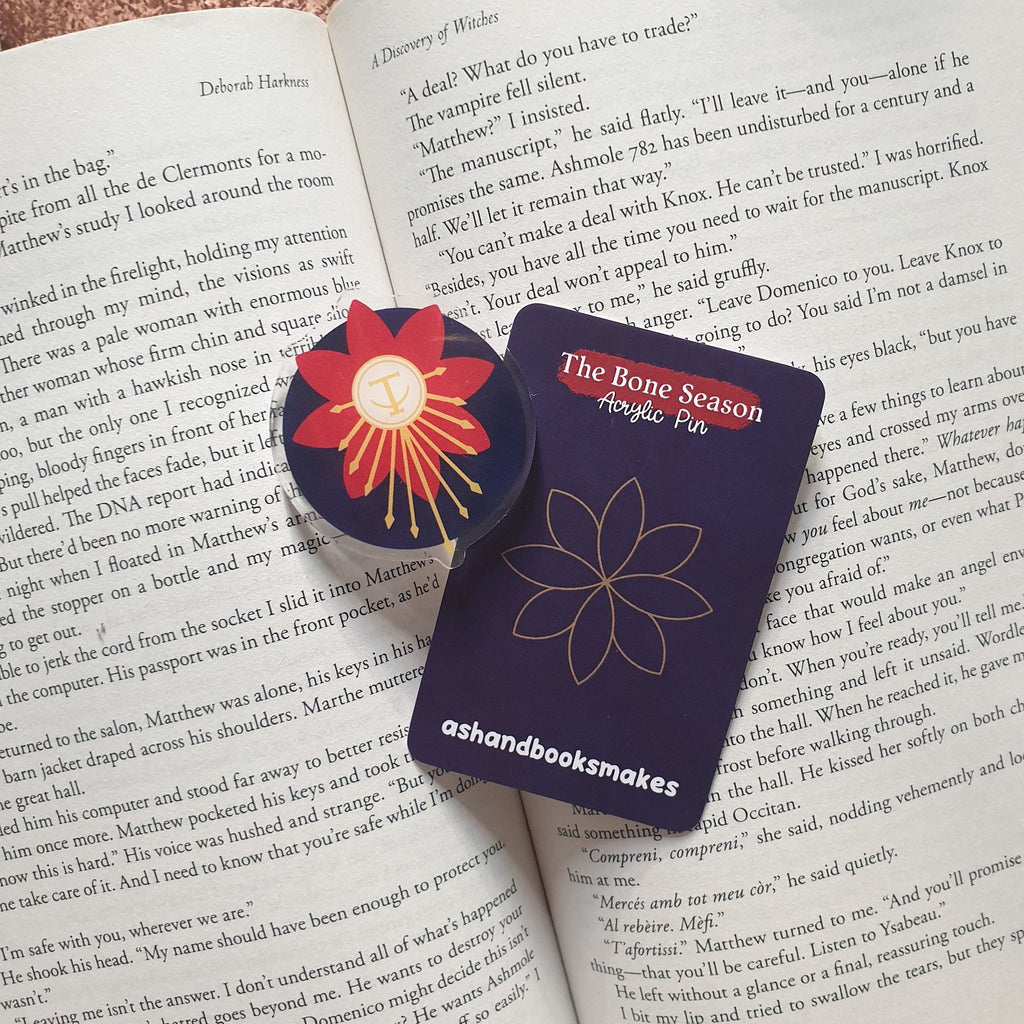 The Bone Season inspired Acrylic Pin