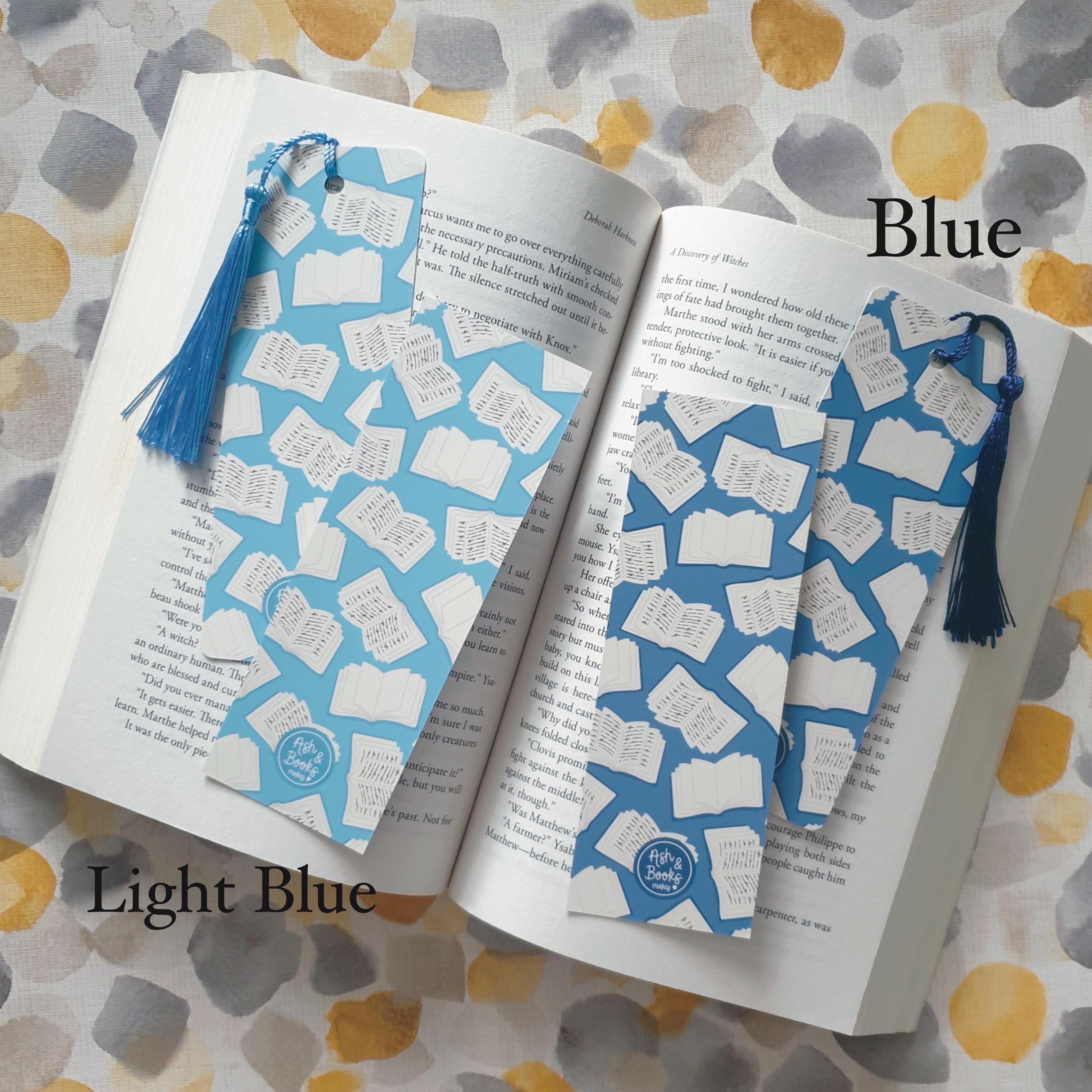 Open Book Squiggle Bookmark