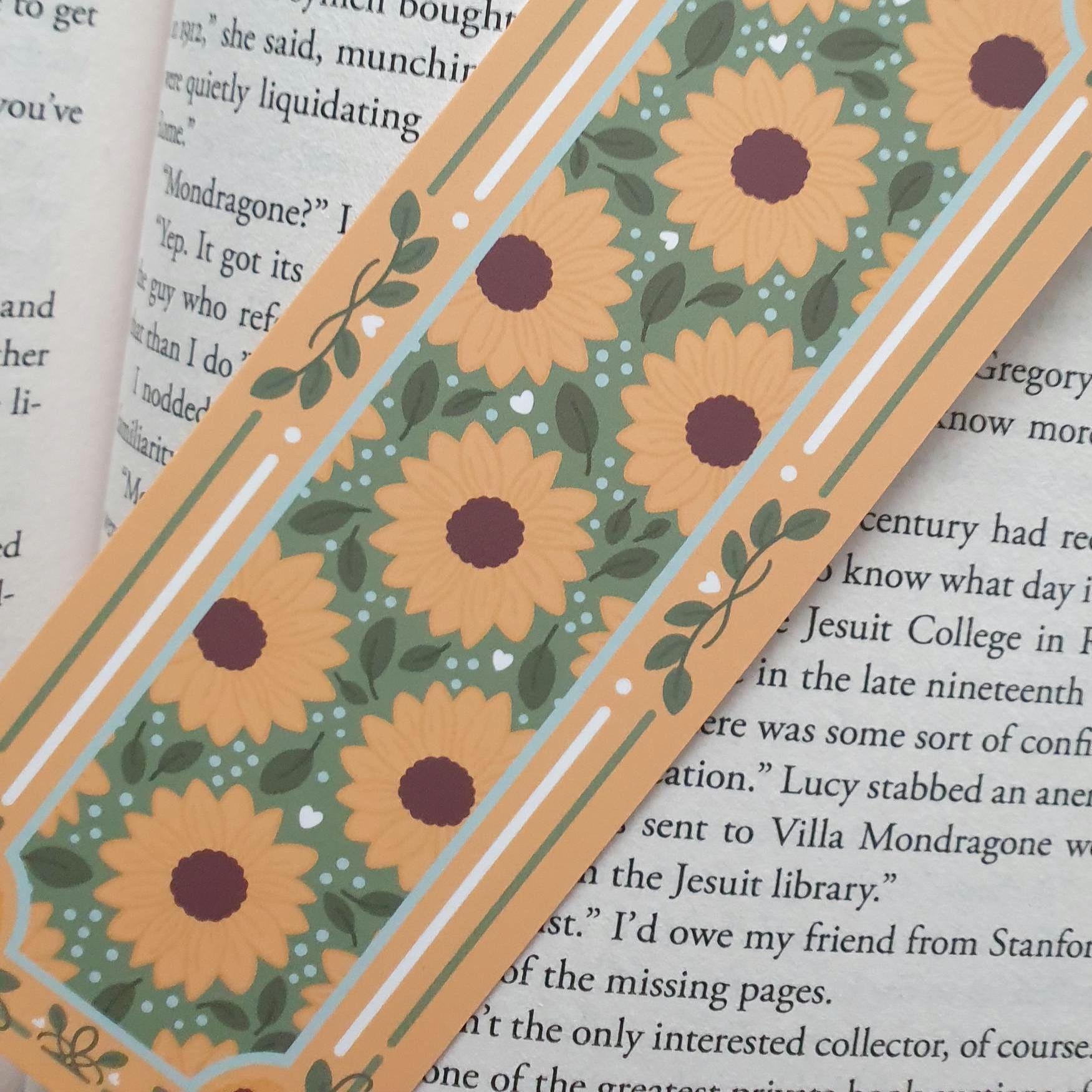 Sunflower Regency Bookmark