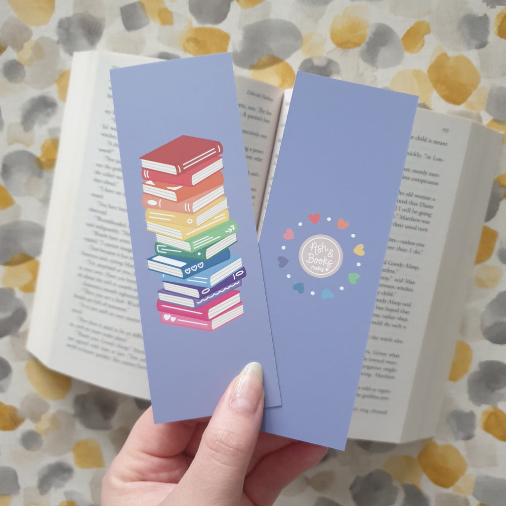 Rainbow Stack Bookmark