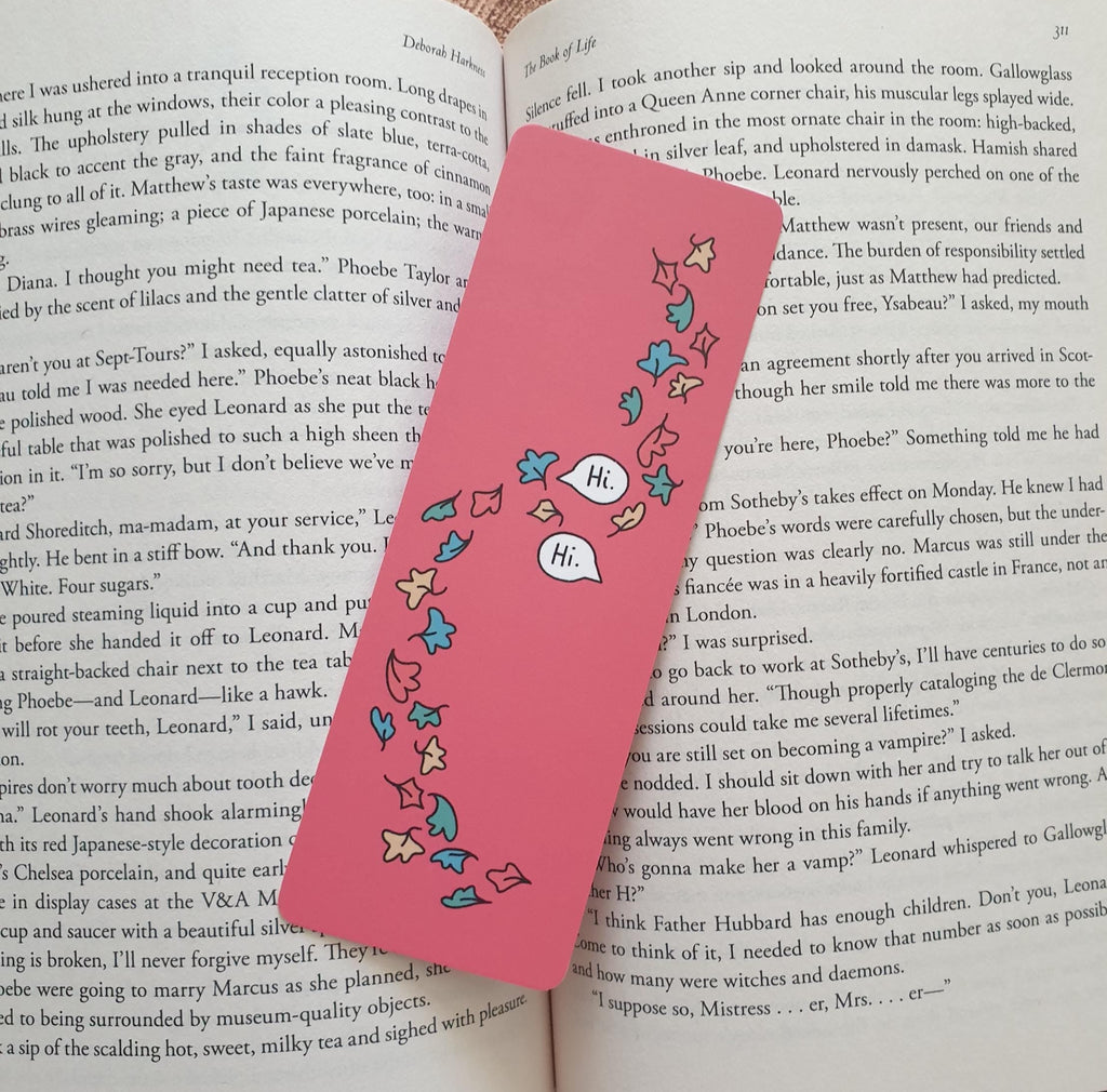 Hi Hi Heartstopper inspired Bookmark