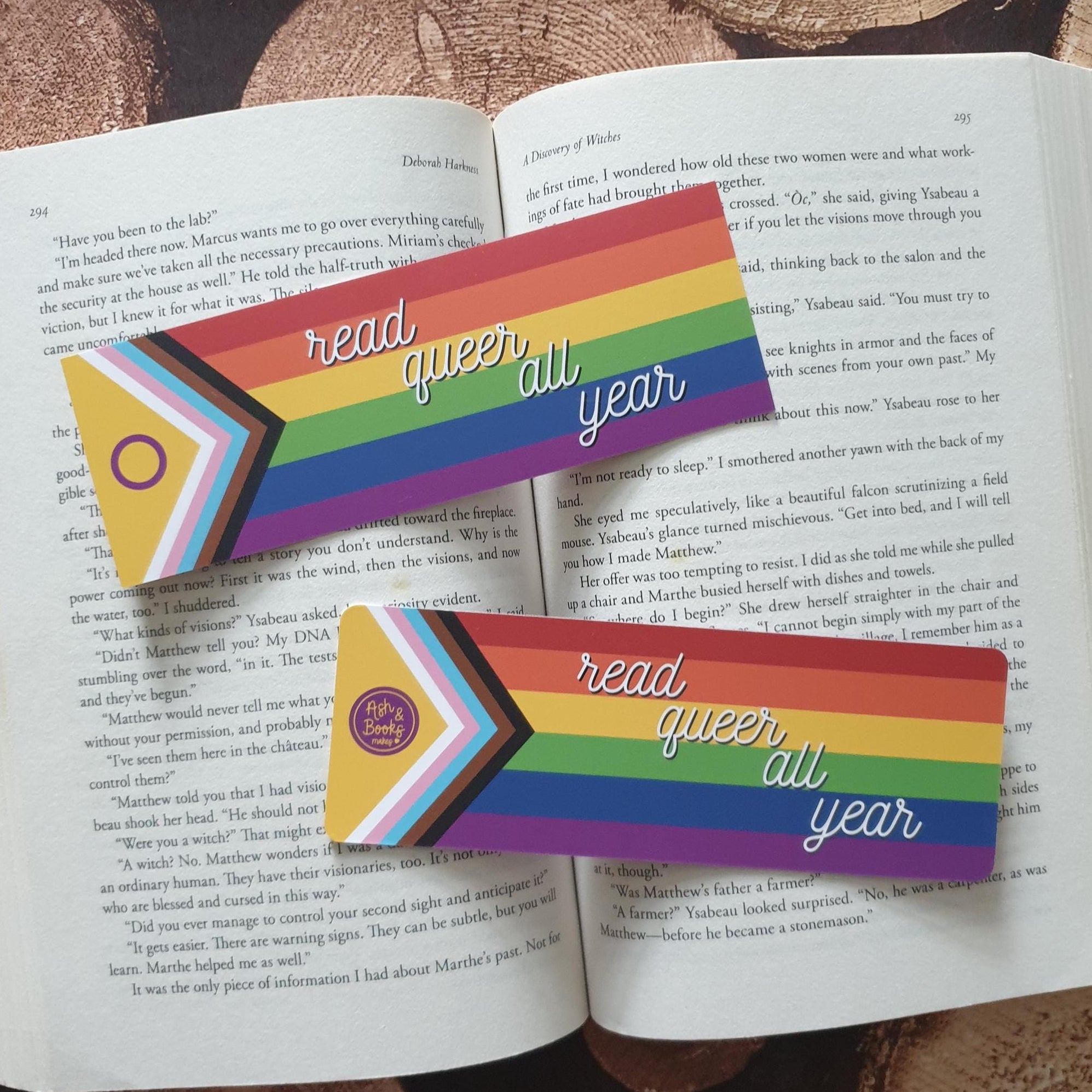 Read Queer All Year Bookmark