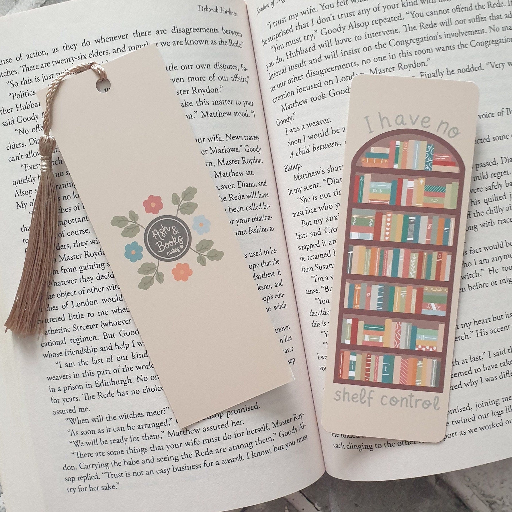 I Have No Shelf Control Bookmark