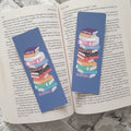 Subtle LGBTQIA+ Pride Bookstack Bookmark