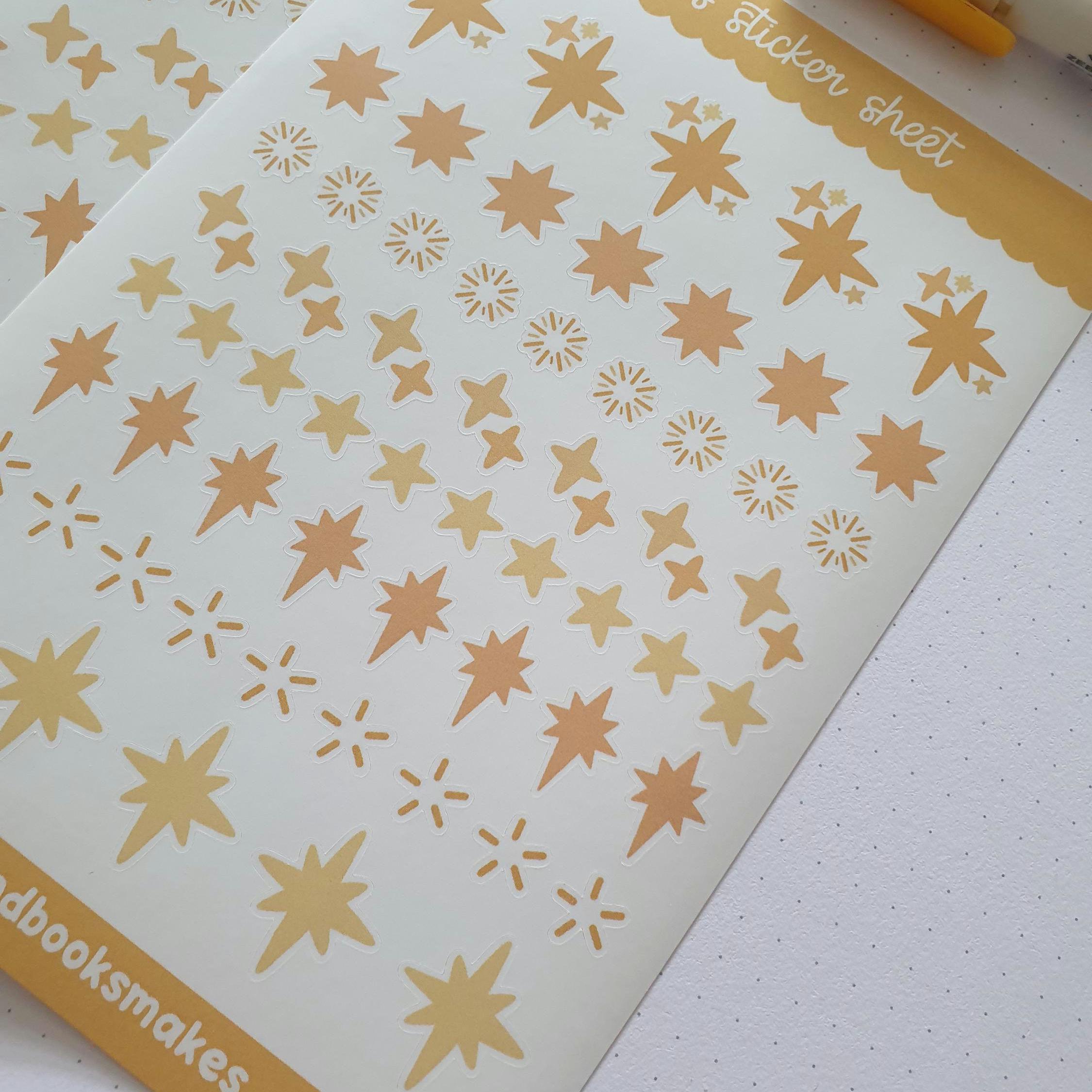 Stars Sticker Sheet