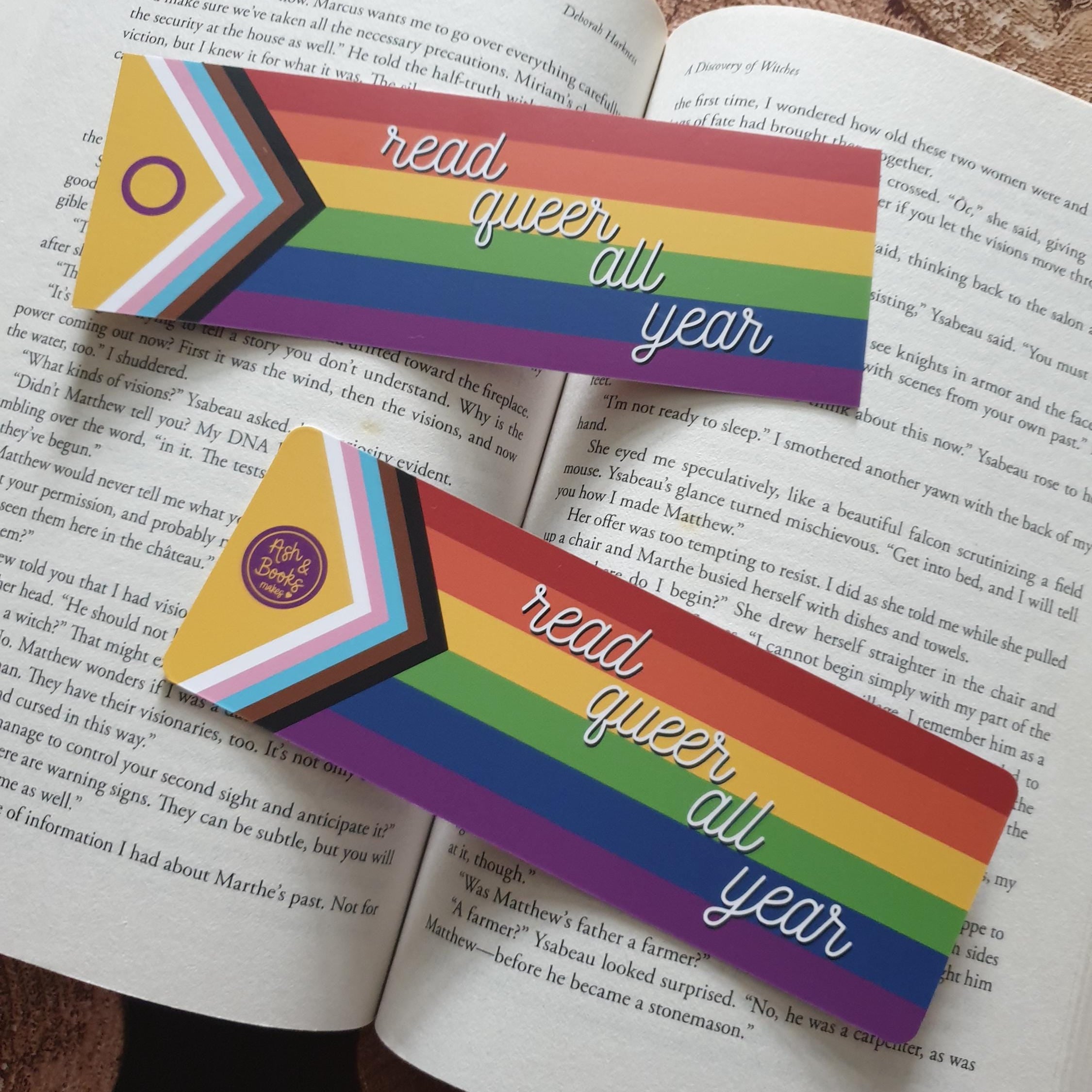 Read Queer All Year Bookmark