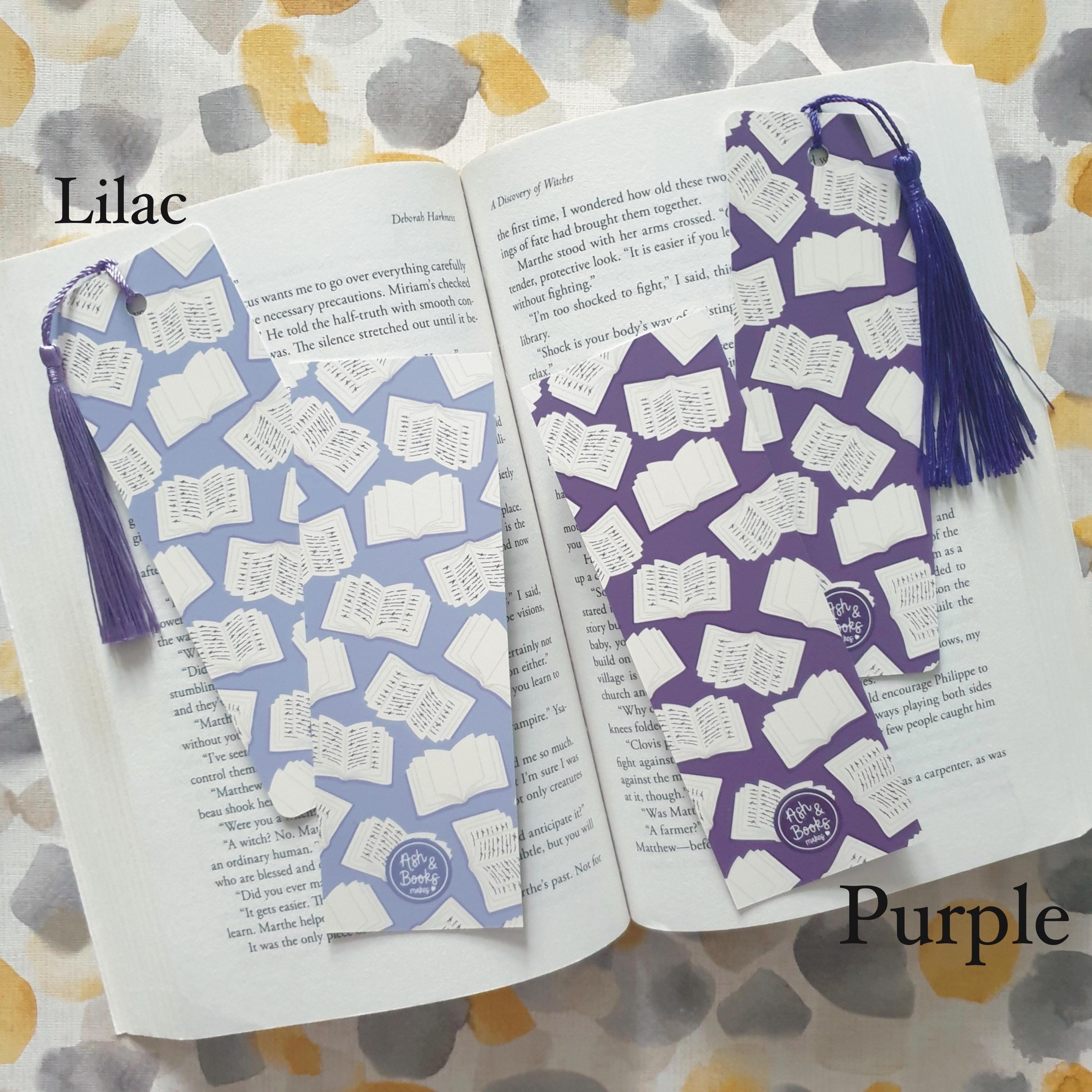 Open Book Squiggle Bookmark