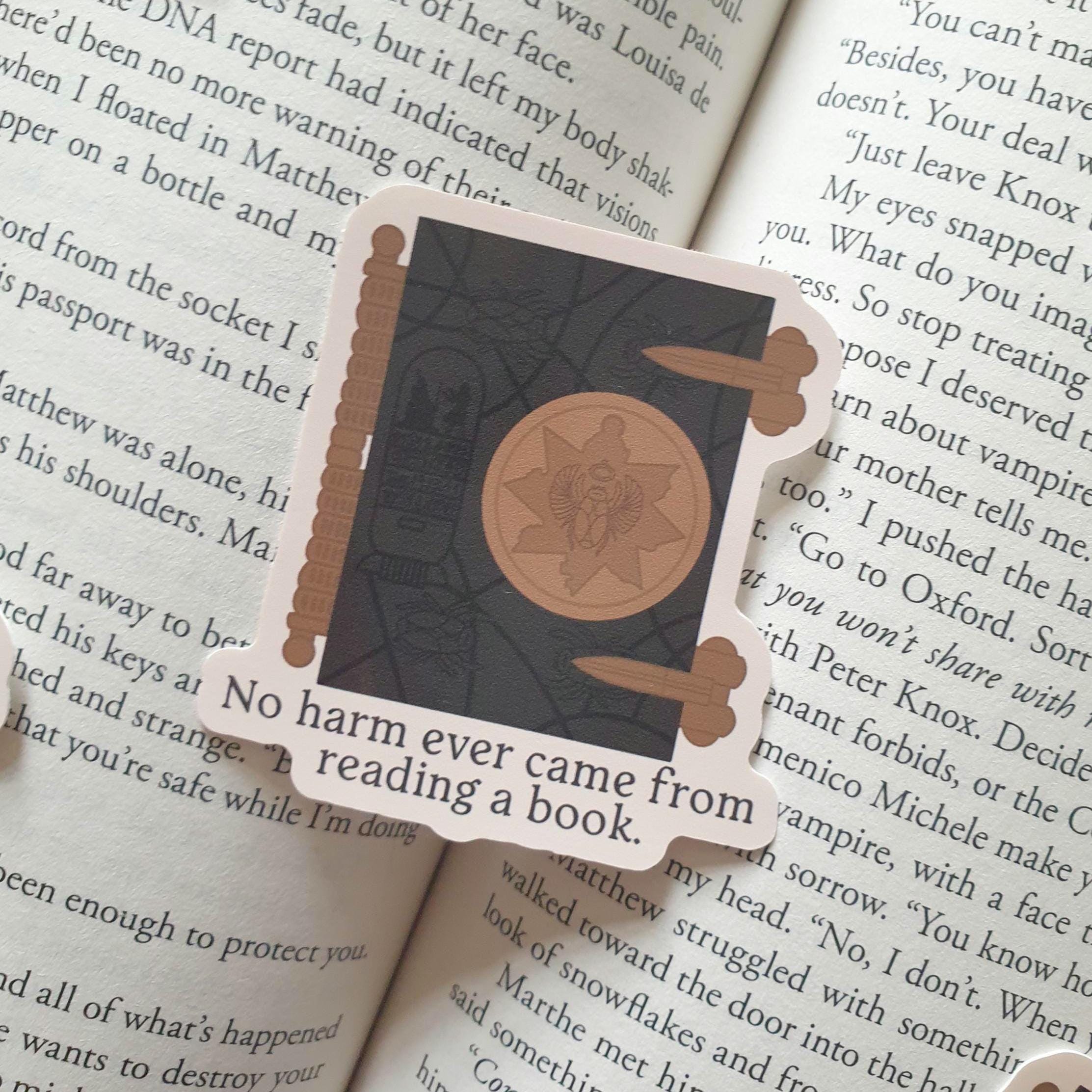 The Mummy(1999) “No harm ever came from reading a book.” Sticker