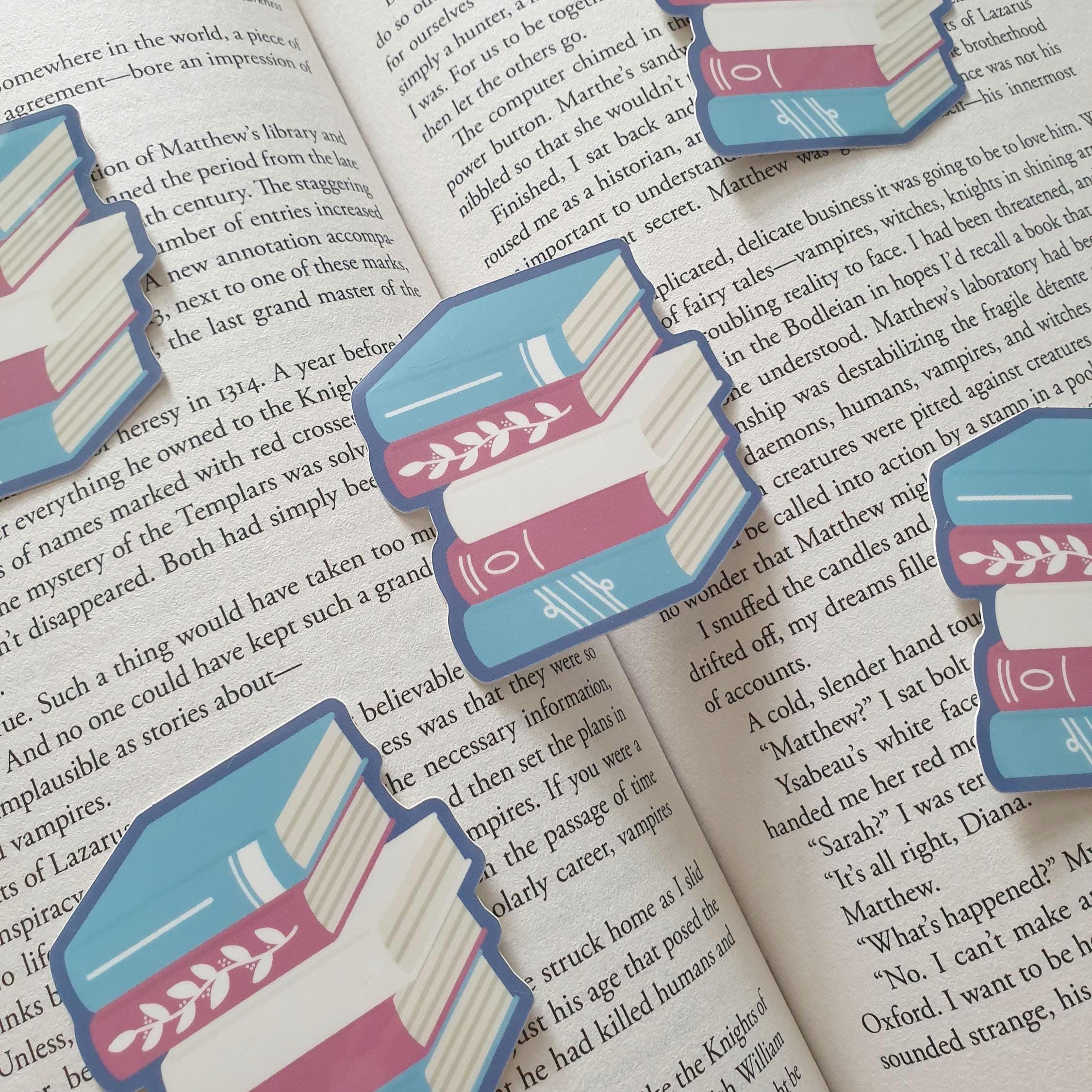 Subtle Pride Flag Bookstack Sticker