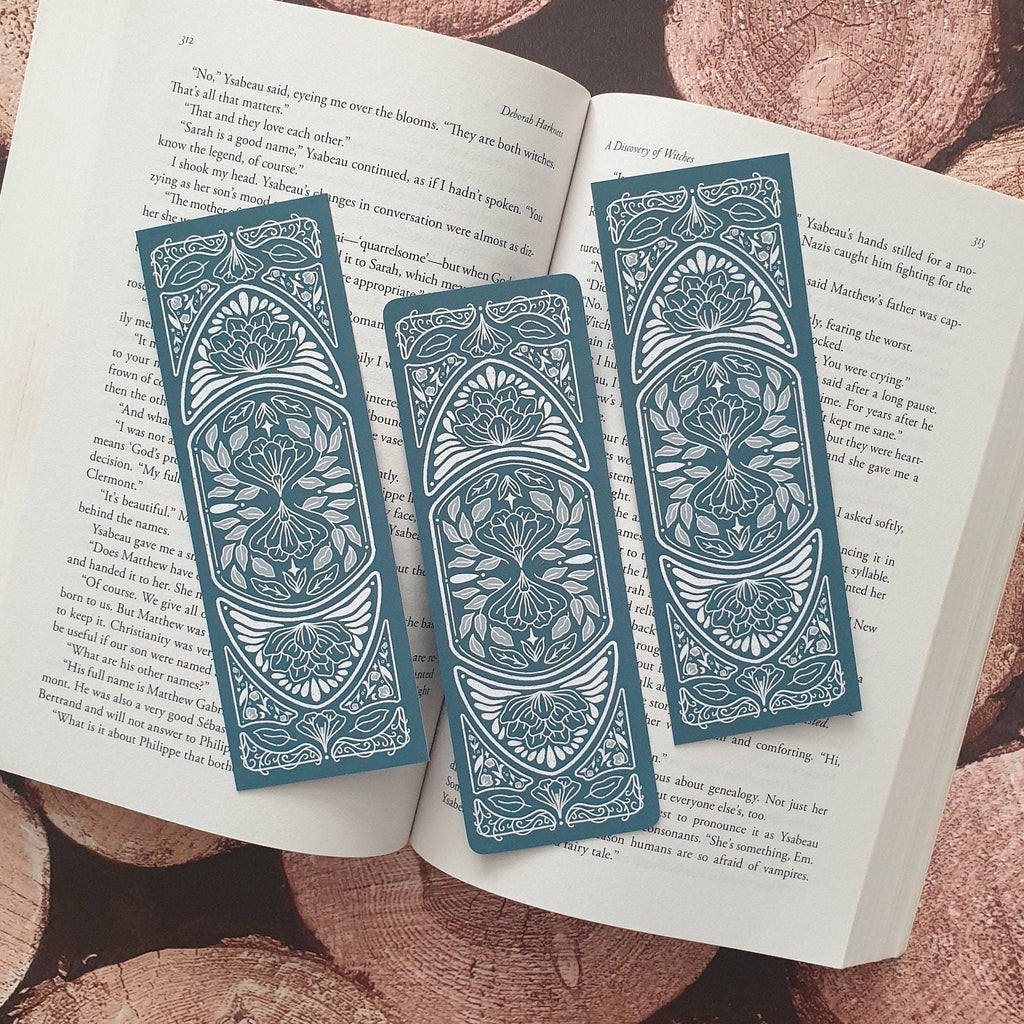 Floral Dagger Bookmark