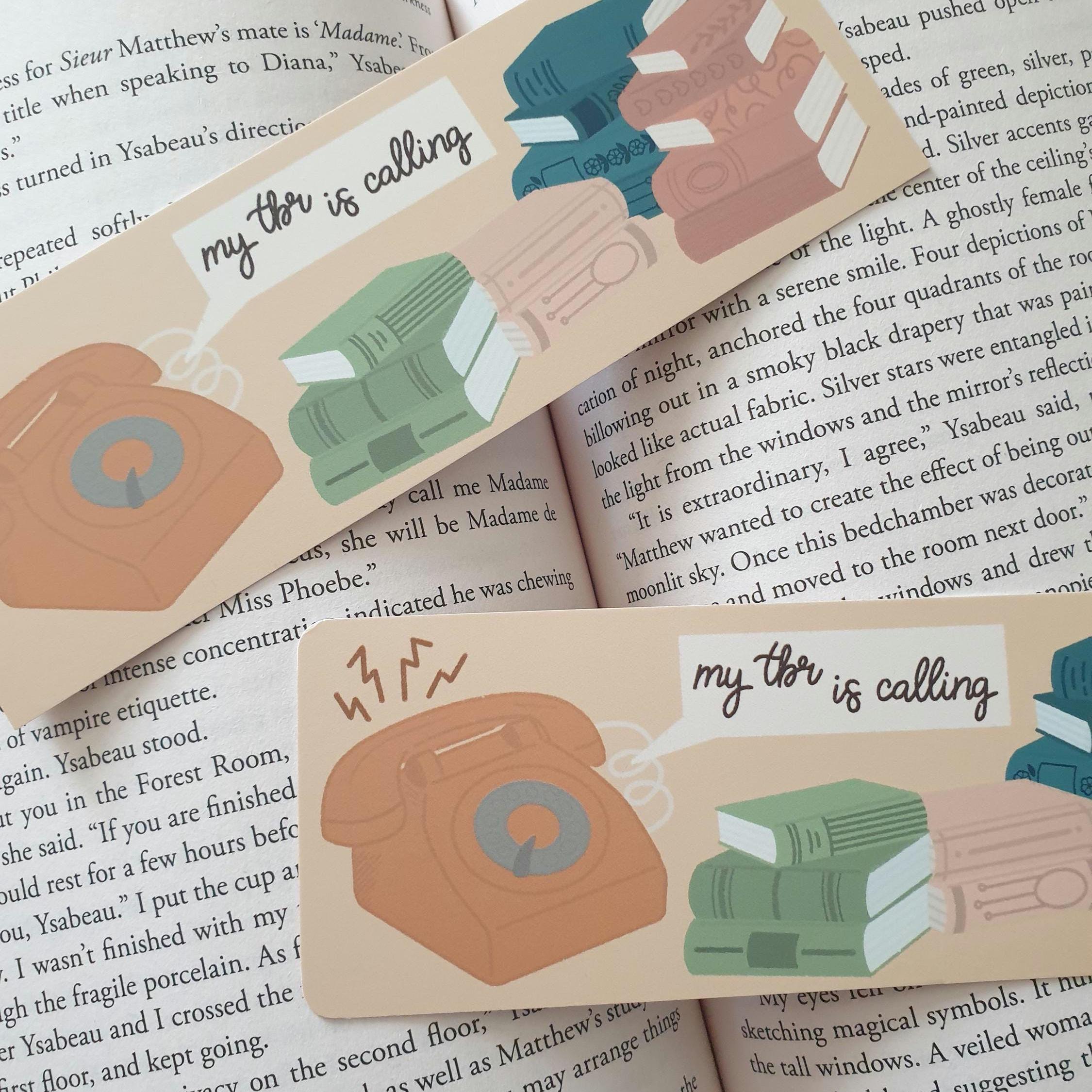 My TBR is Calling Bookmark