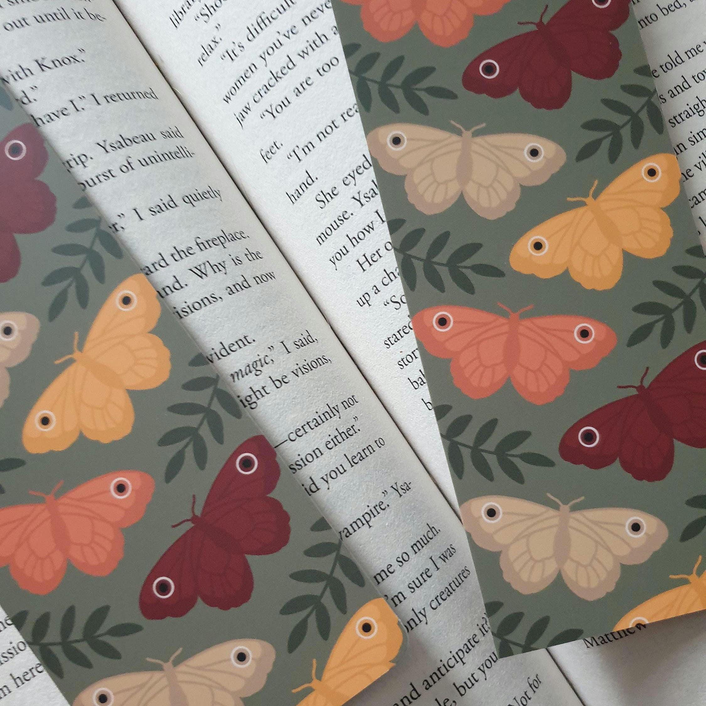 Autumn Moth Bookmark
