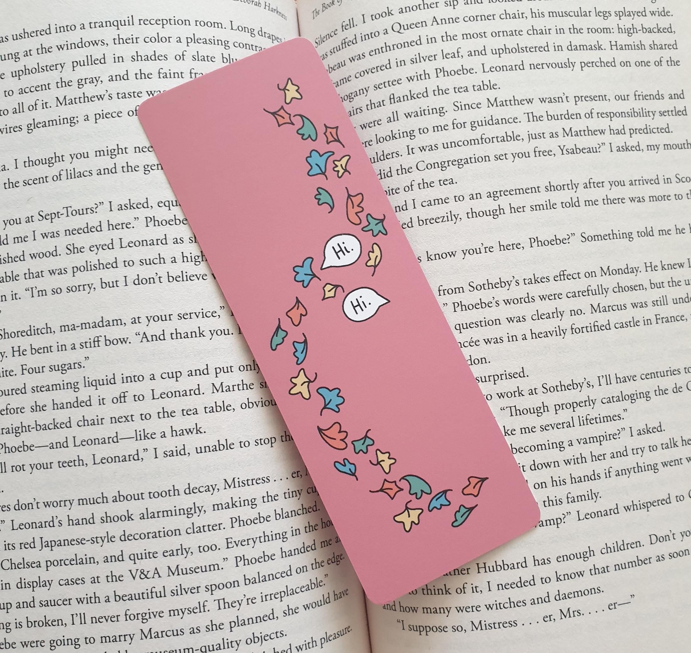 Hi Hi Heartstopper inspired Bookmark