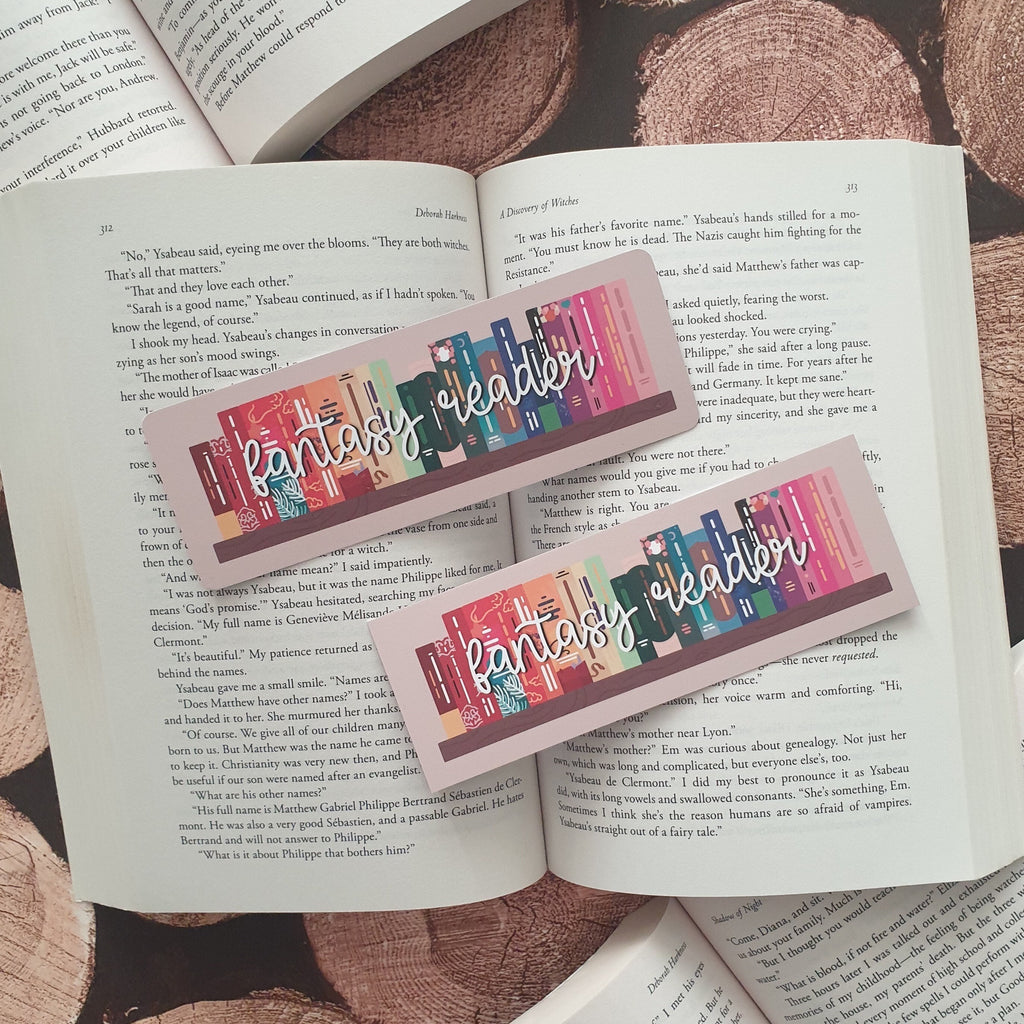 Fantasy Reader Bookmark