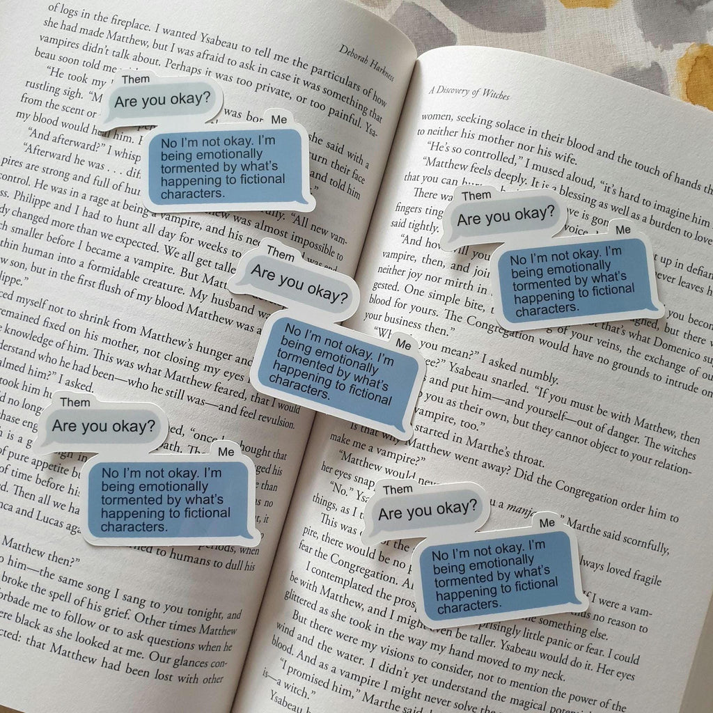 Fictional Character Emotional Torment Sticker