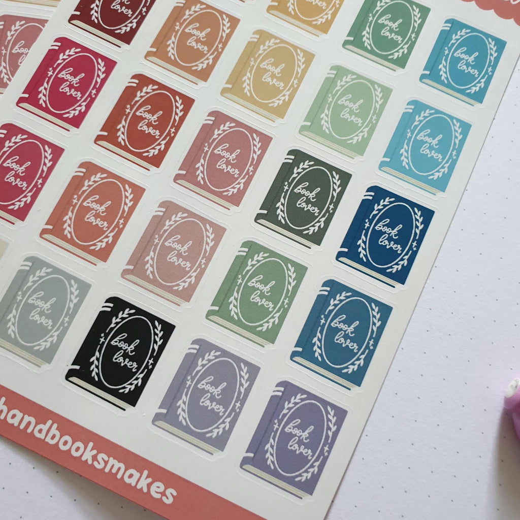 Book Lovers Sticker Sheet