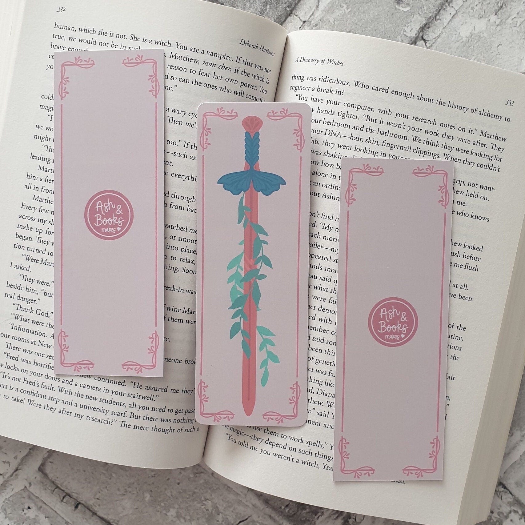 Petal Fantasy Sword Bookmark