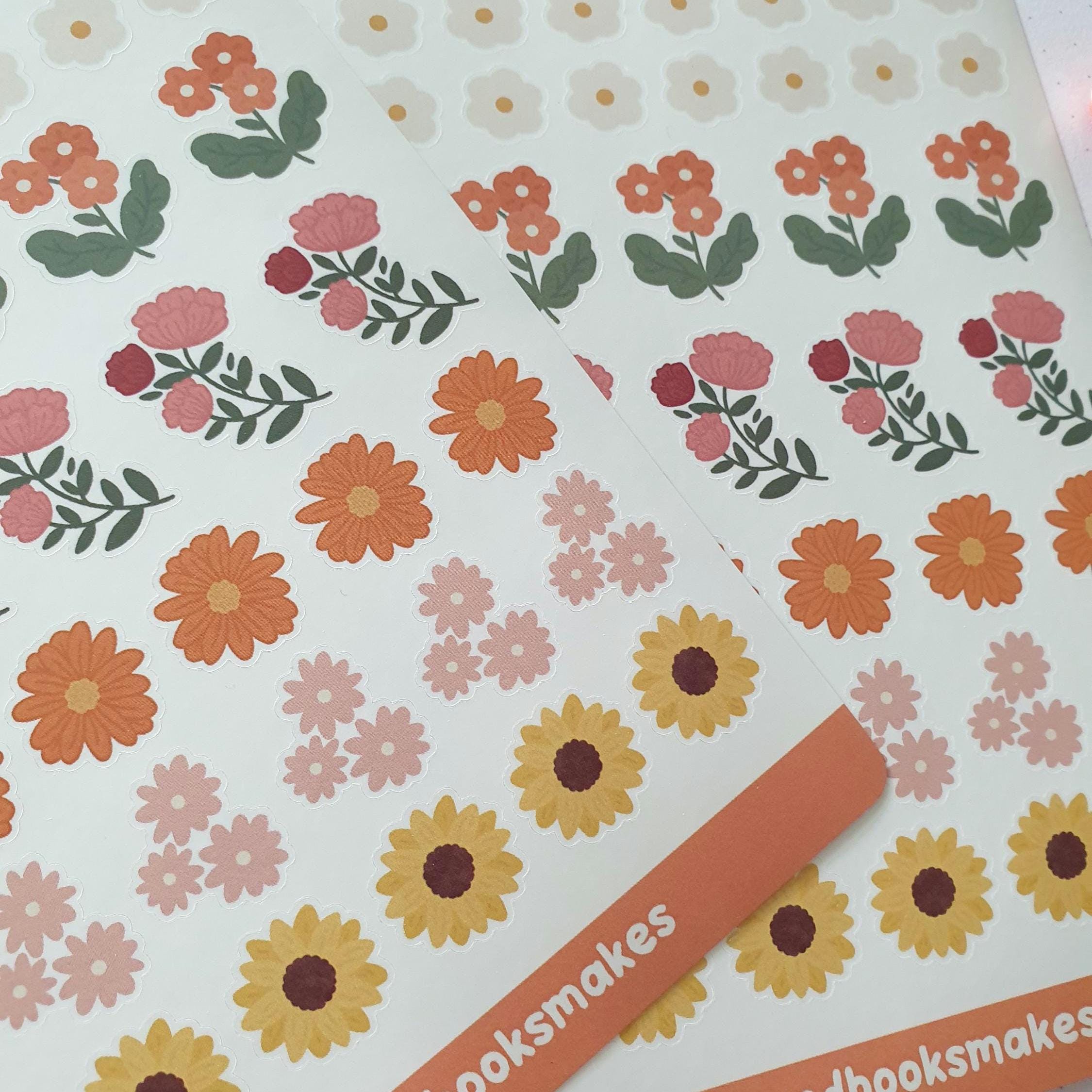 Flowers in Bloom Sticker Sheet