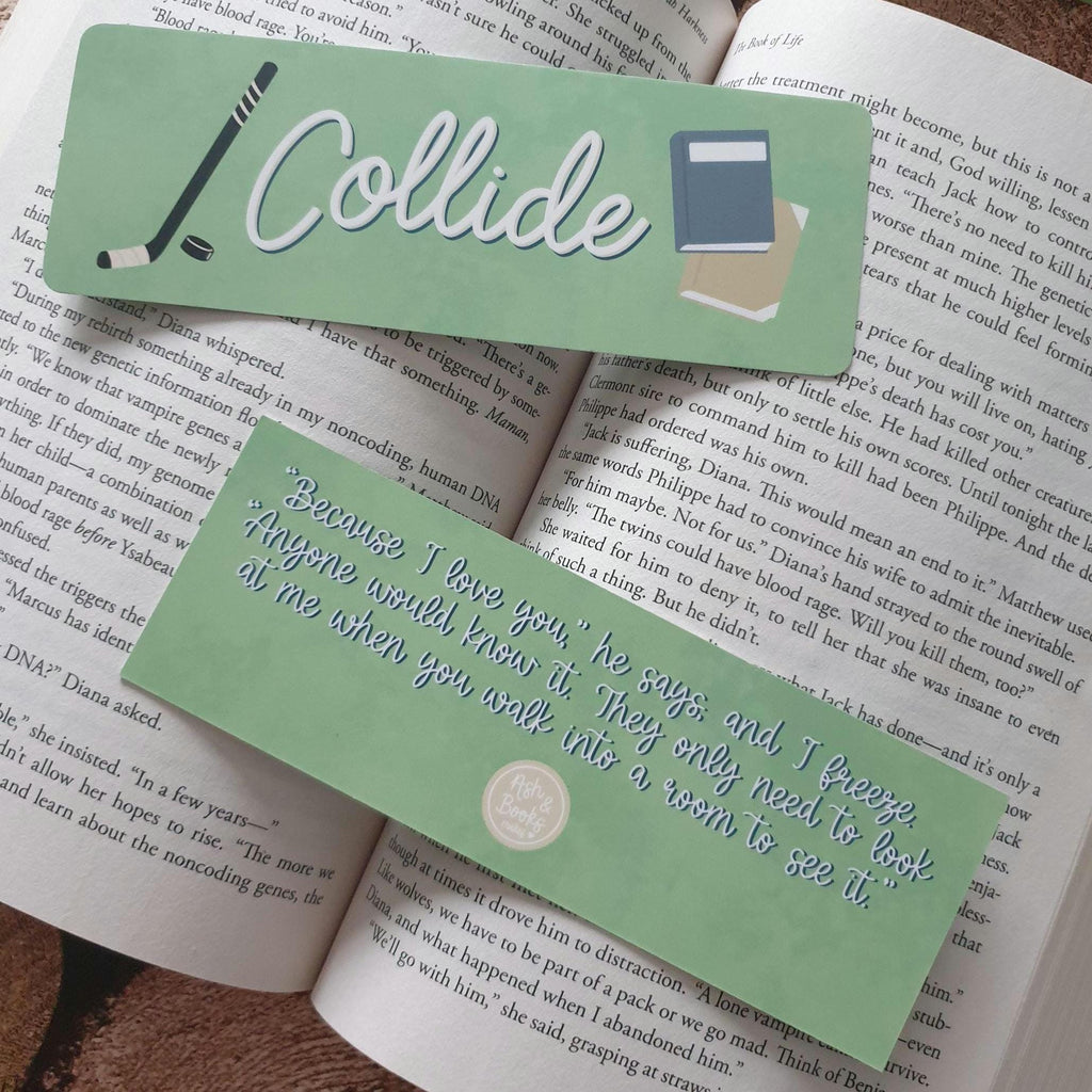 Collide inspired Bookmark