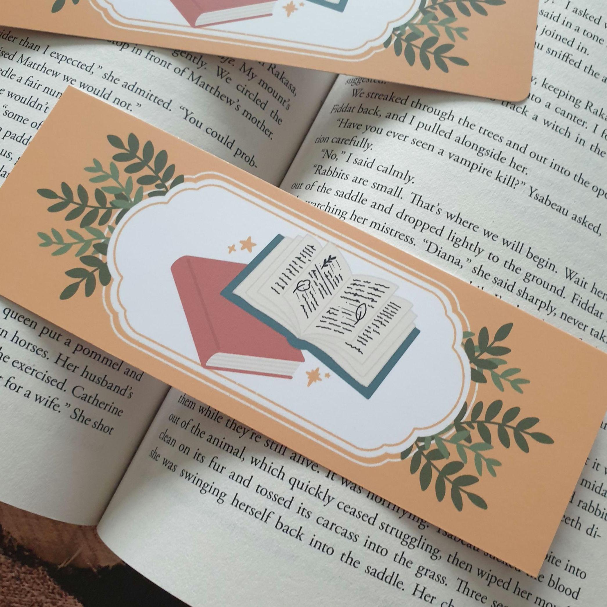 Plant Book Magic Bookmark