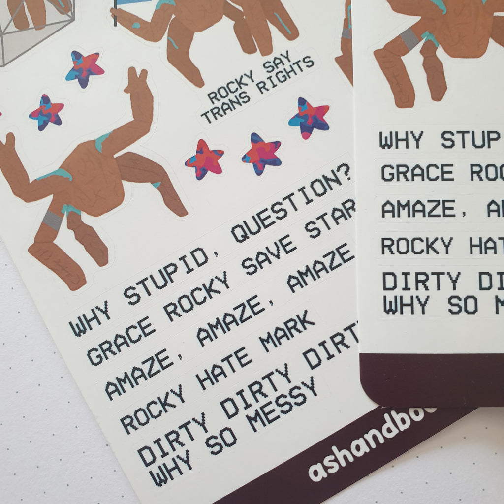 Rocky PHM Sticker Sheet
