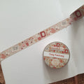 Cosy Fantasy Orange 1.5cm x 10m Washi Tape