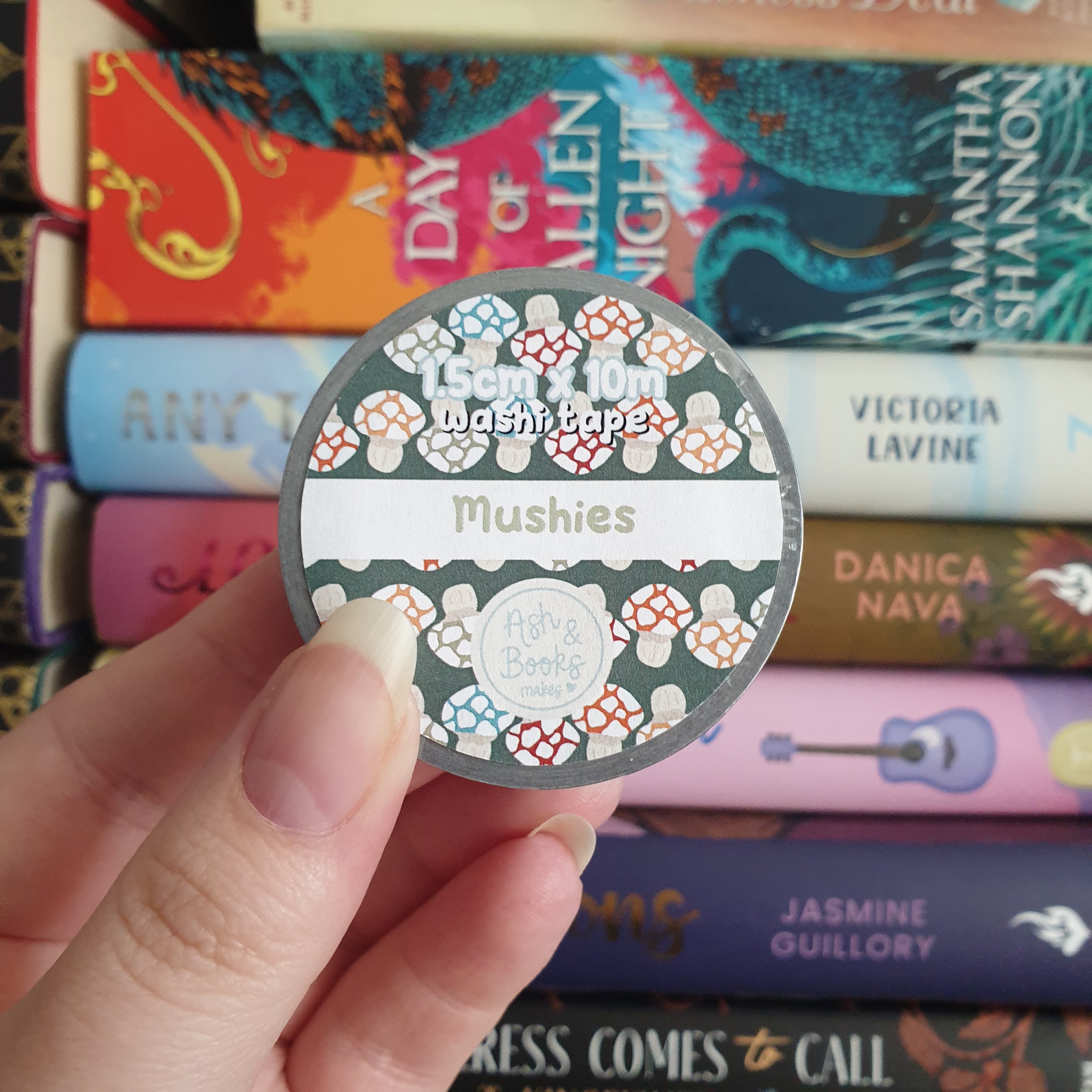 Mushies 1.5cm x 10m Washi Tape