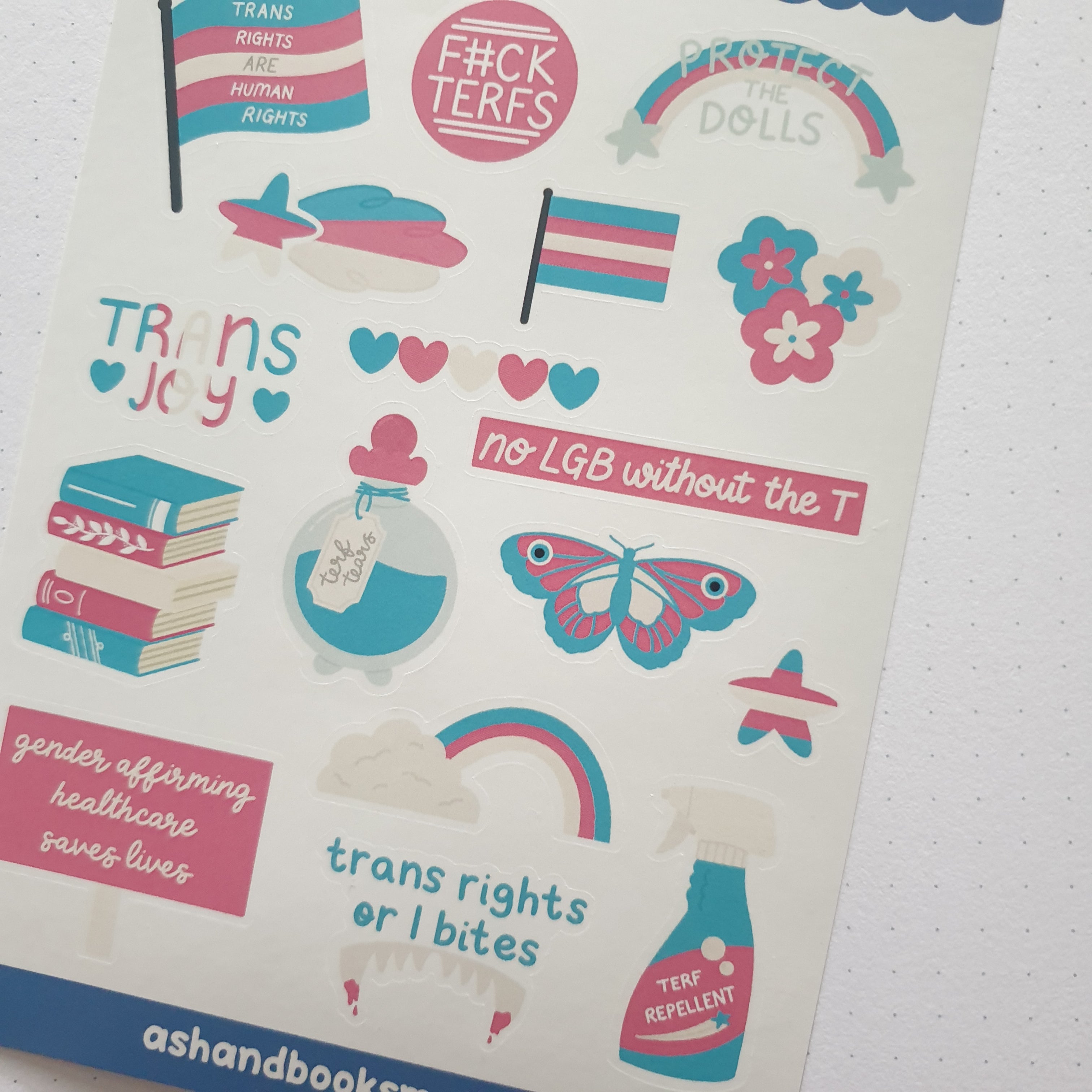 Queer Pride Sticker Sheets