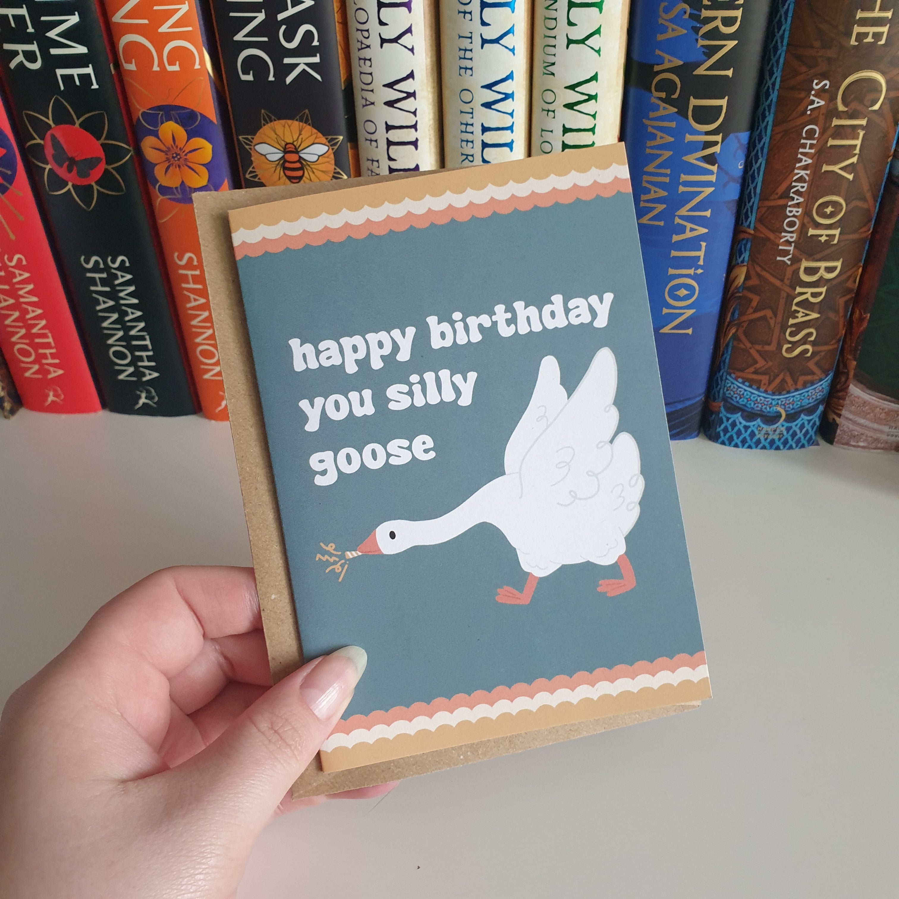 Happy Birthday You Sill Goose Card