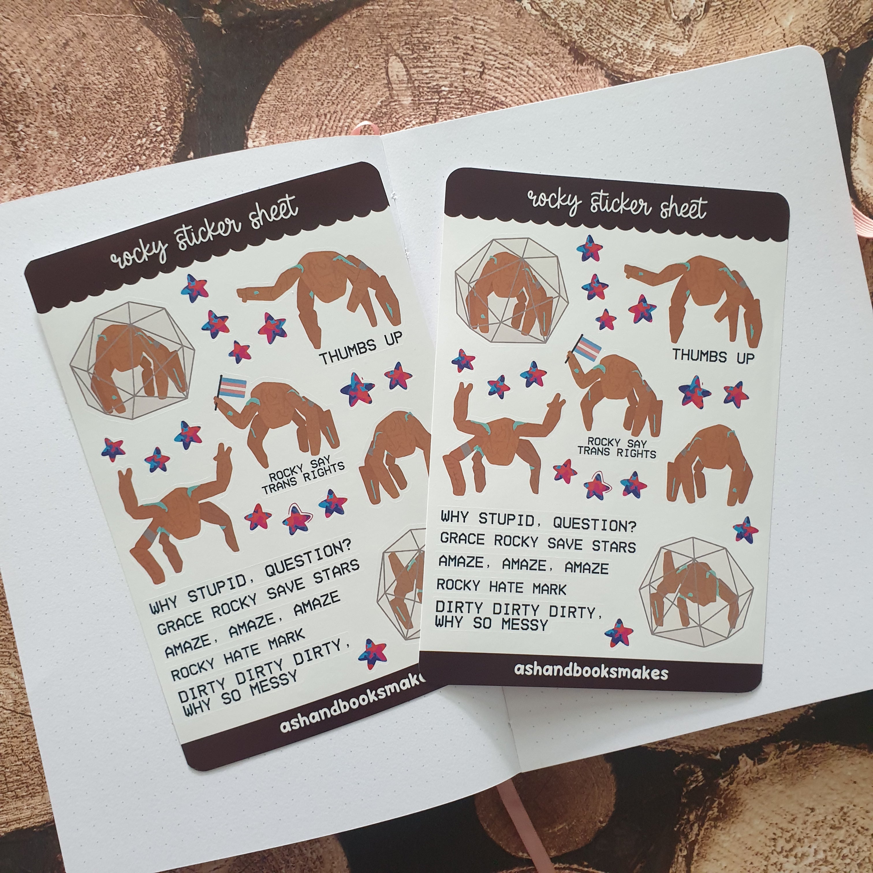 Rocky PHM Sticker Sheet